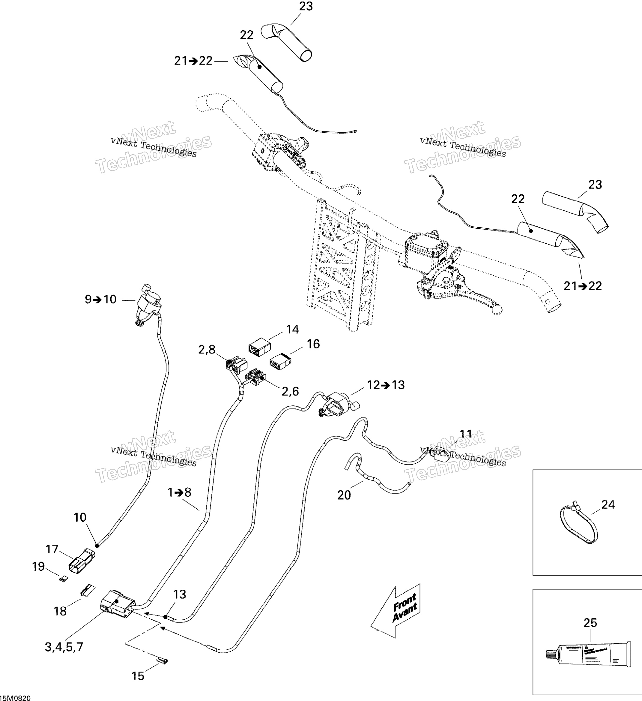 Рулевое управление Wiring Harness
