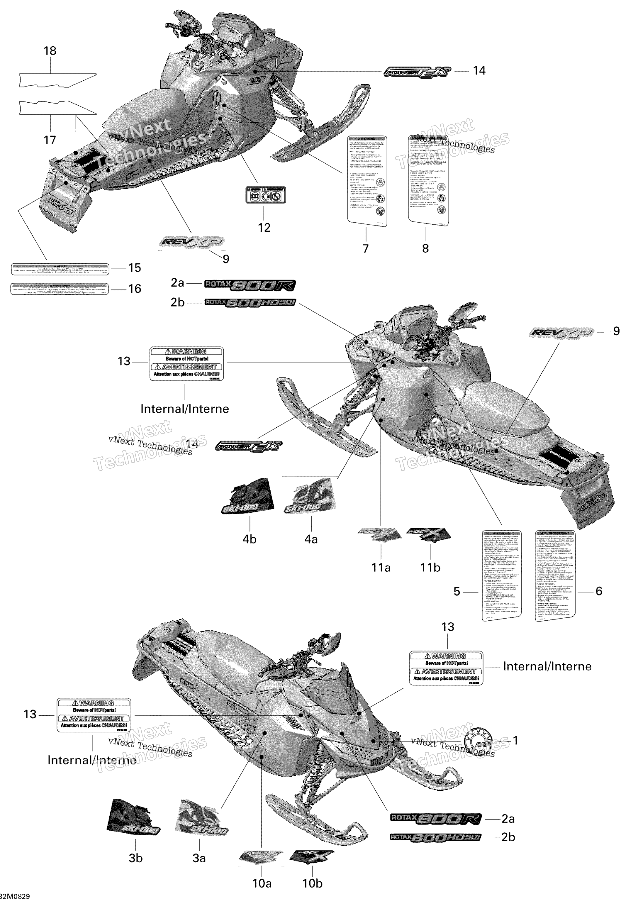 Наклейки 800R