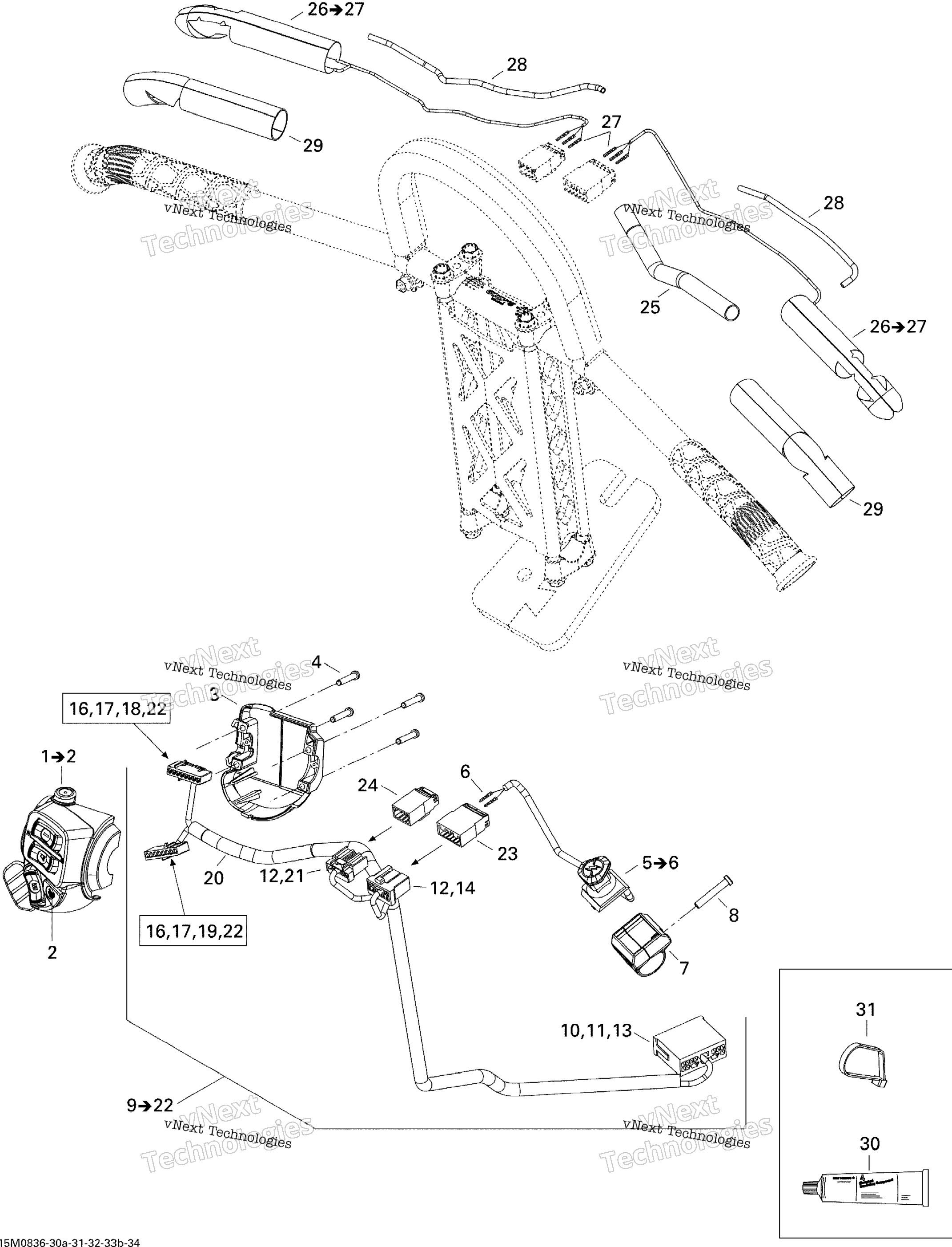 Рулевое управление Wiring Harness