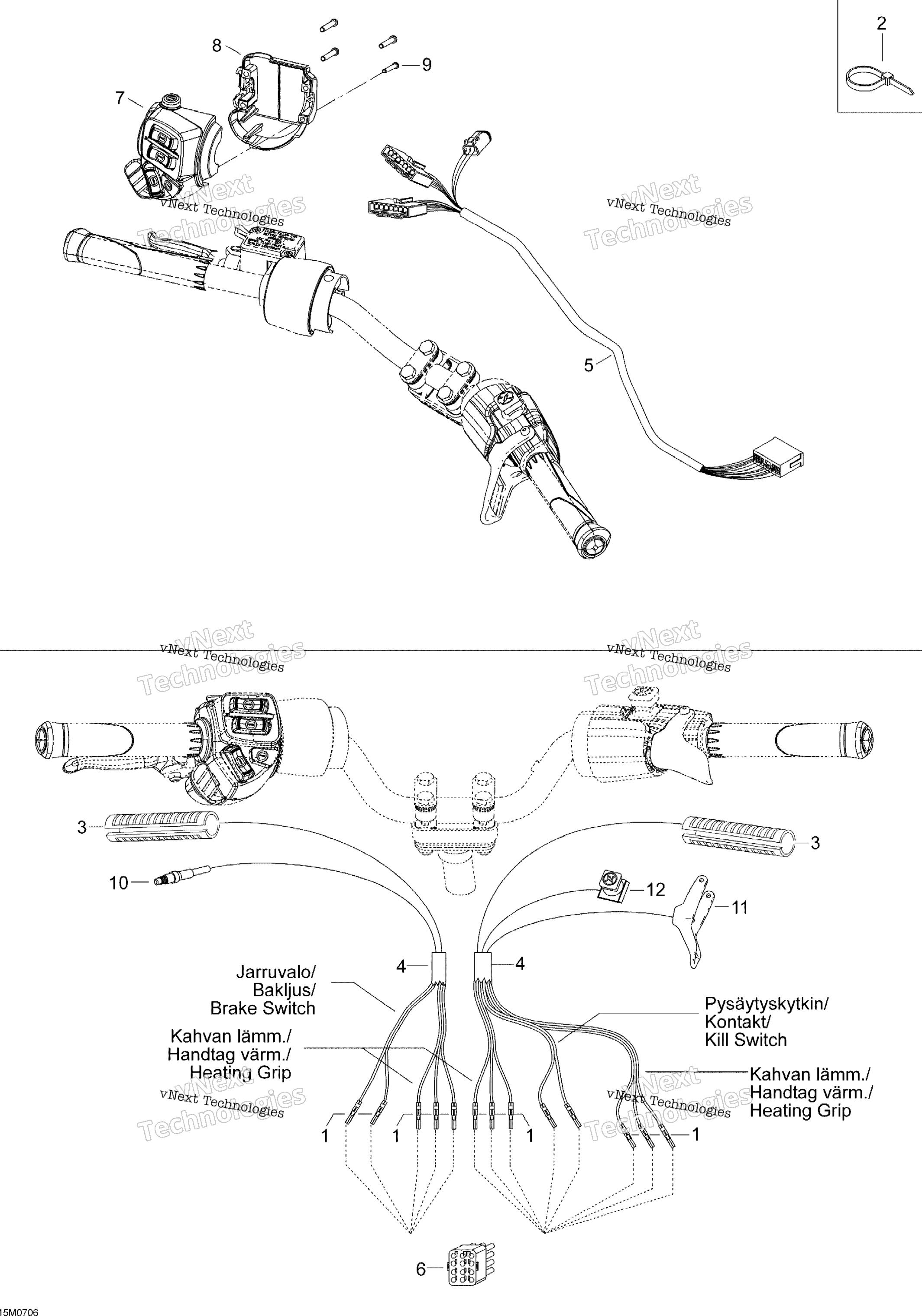 Рулевое управление Wiring Harness
