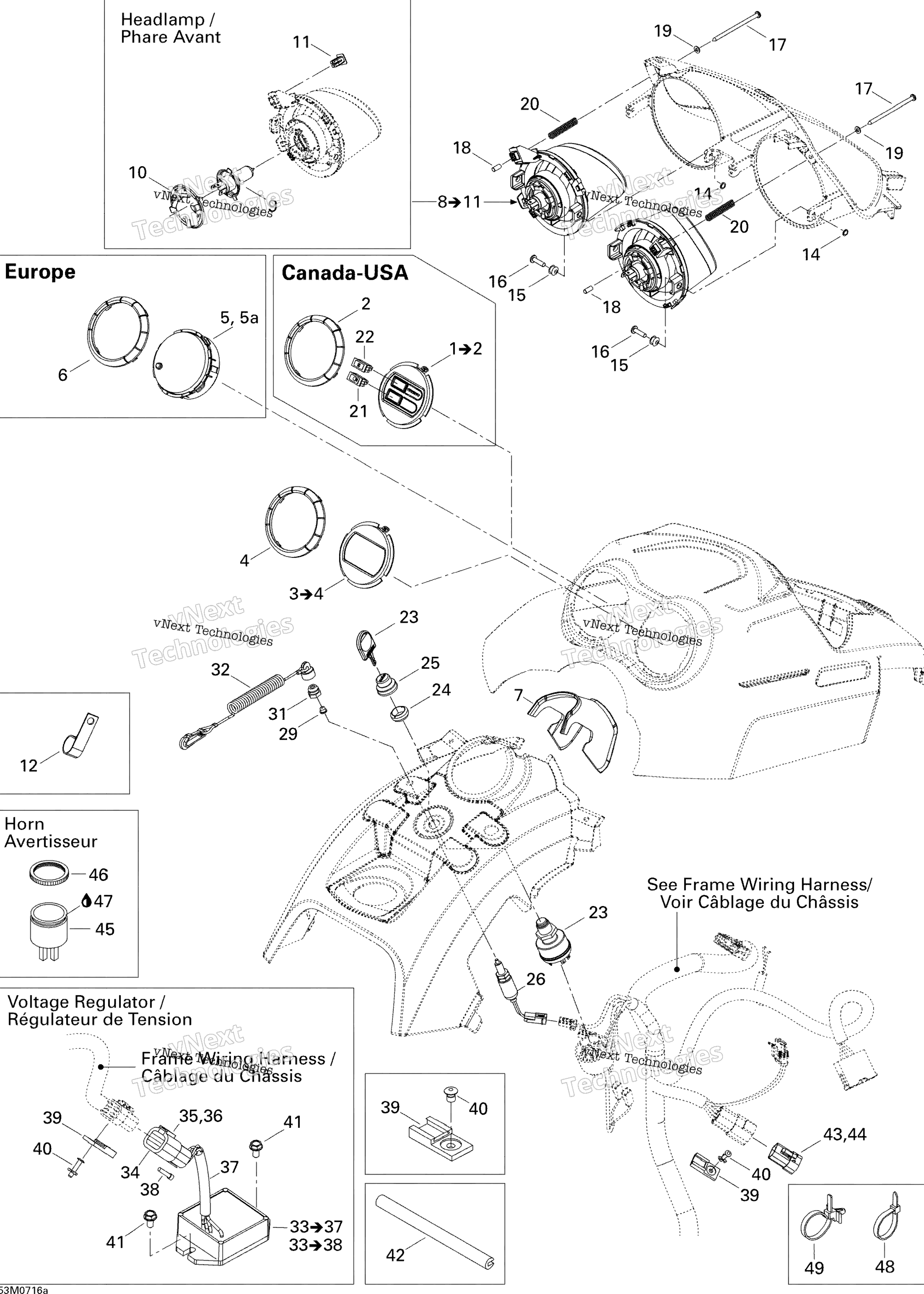 Электрооборудование Accessories 300F
