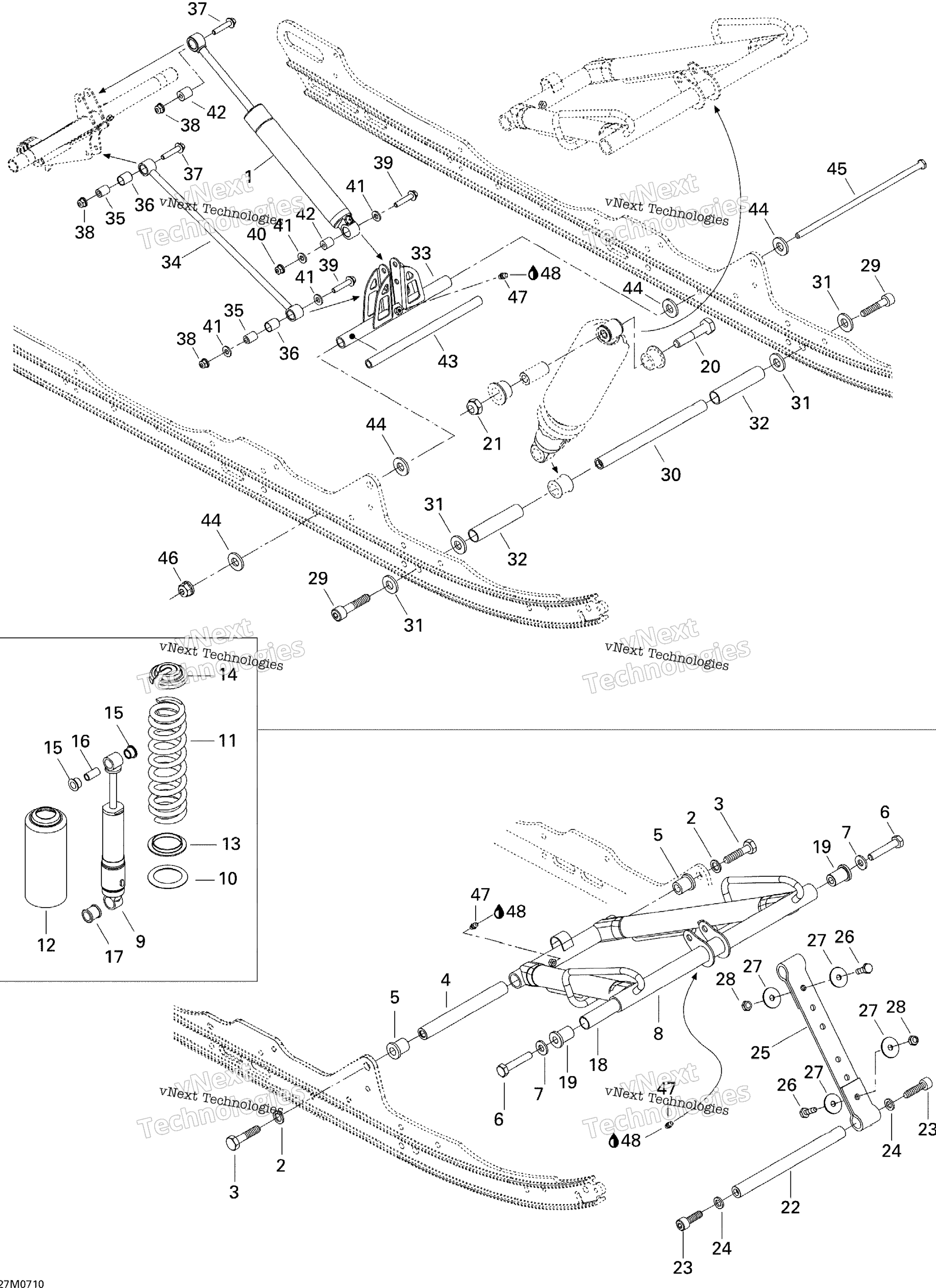 Передняя часть ARM