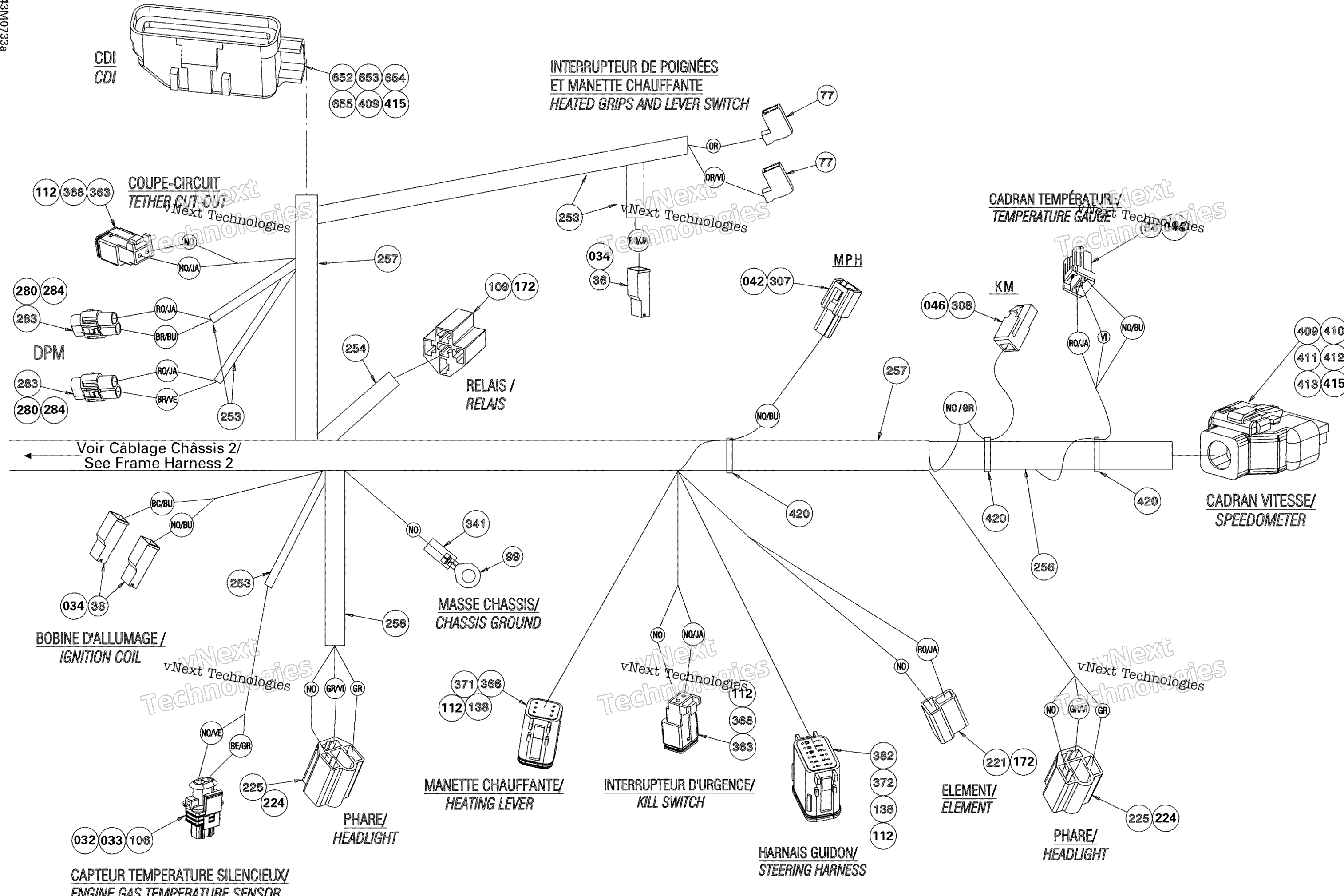 Электрооборудование Harness 1