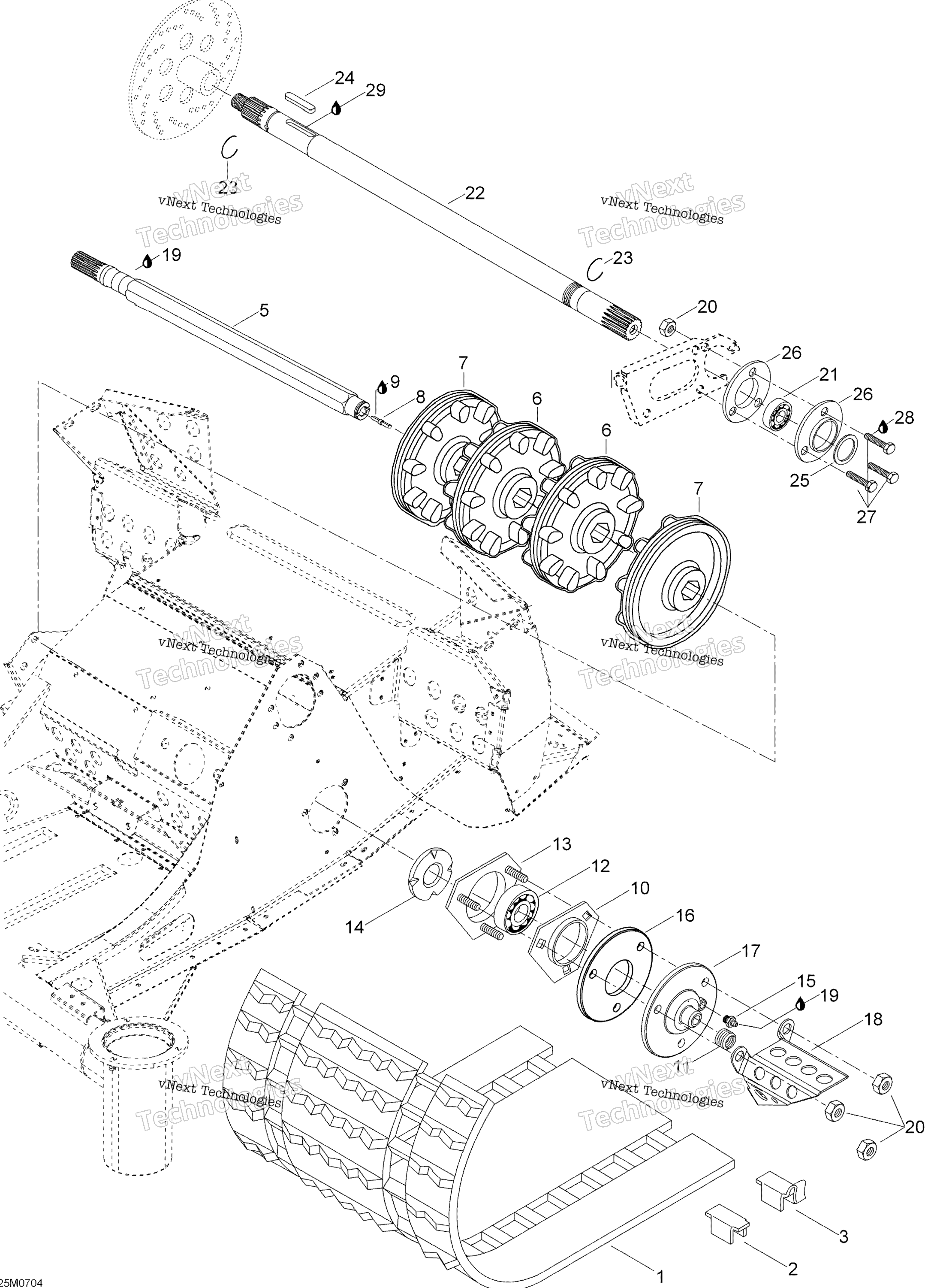 Привод Axle And Track