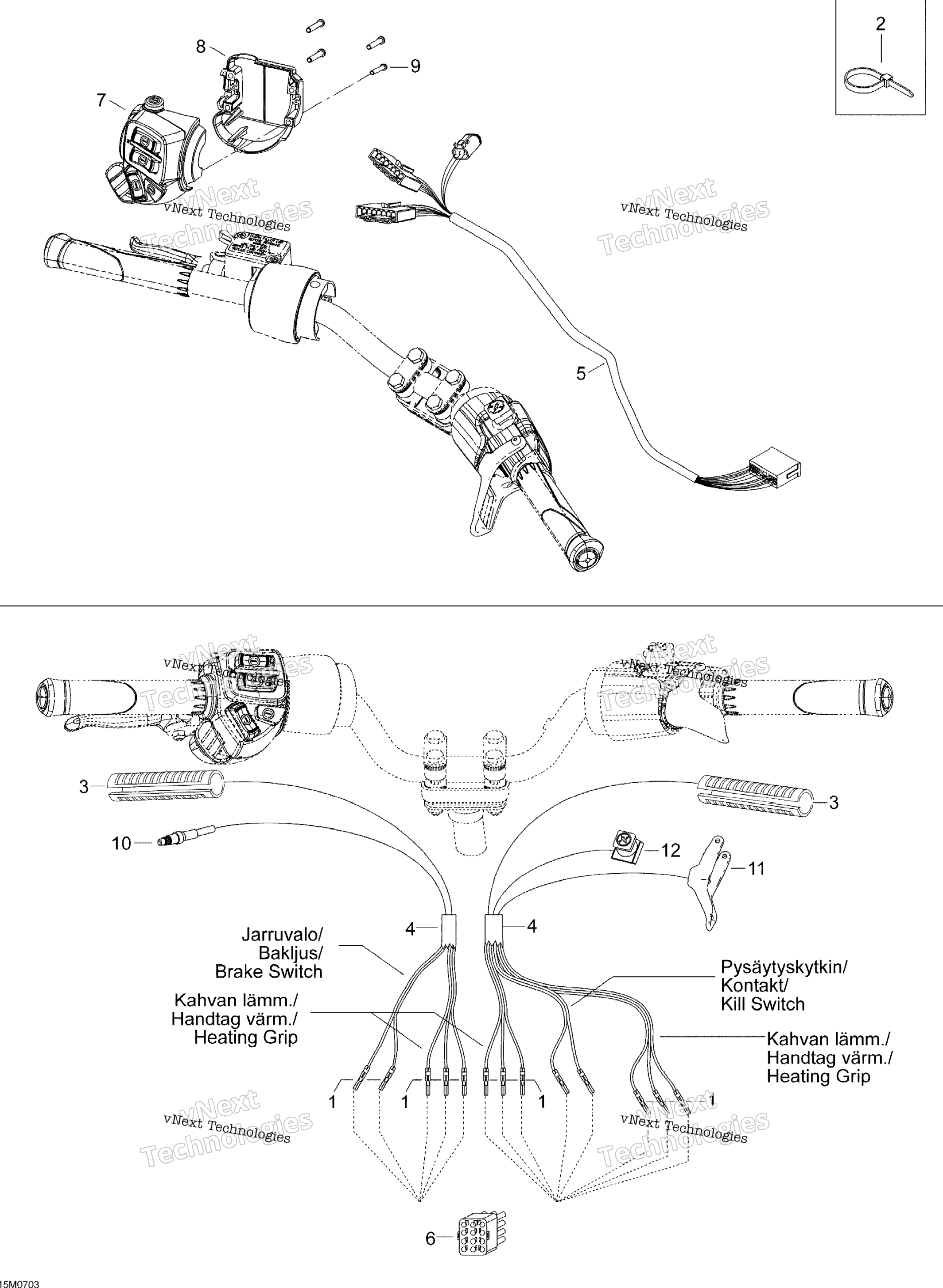 Рулевое управление Wiring Harness