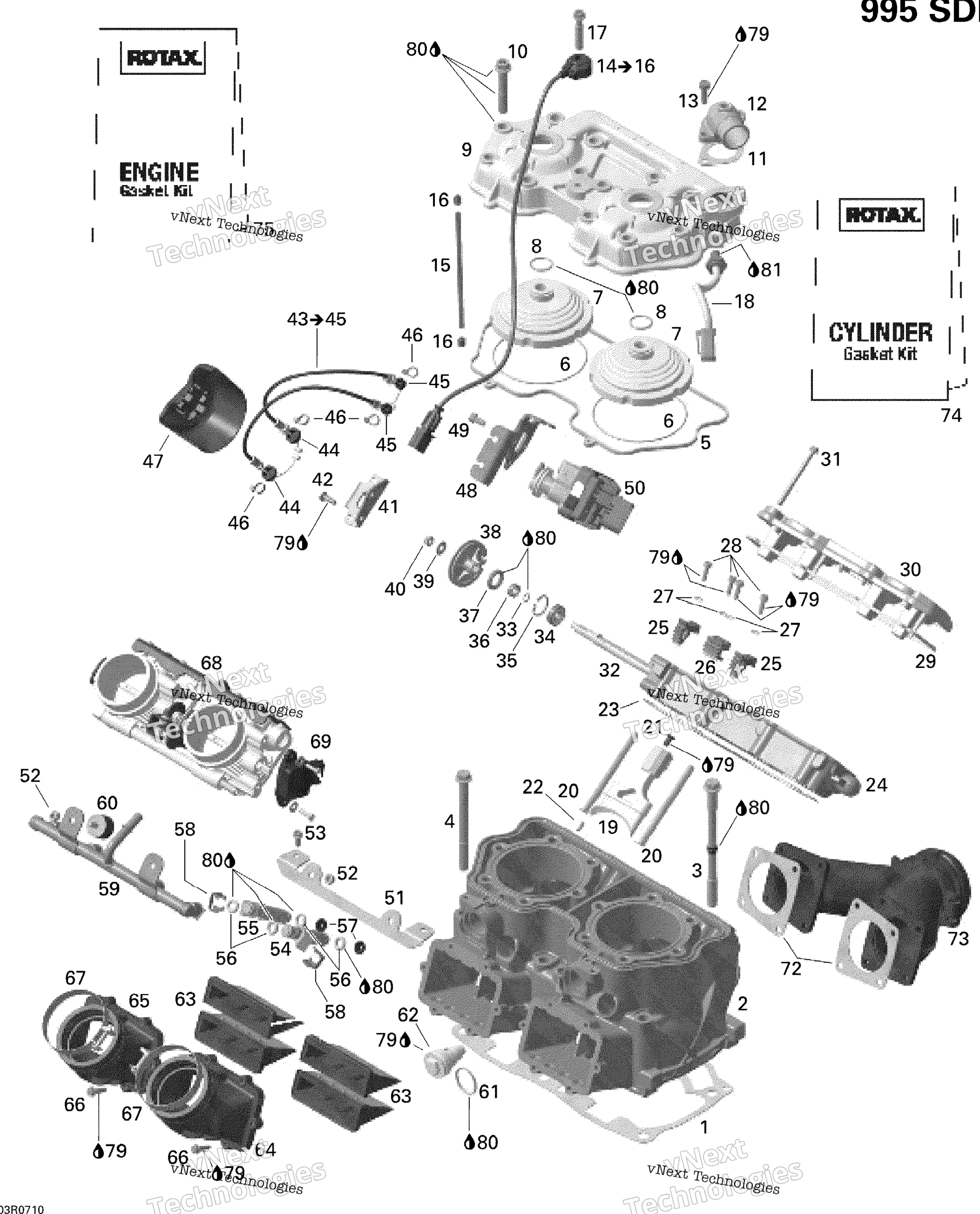 Цилиндр And Cylinder Head, Hm C/U, Hmx