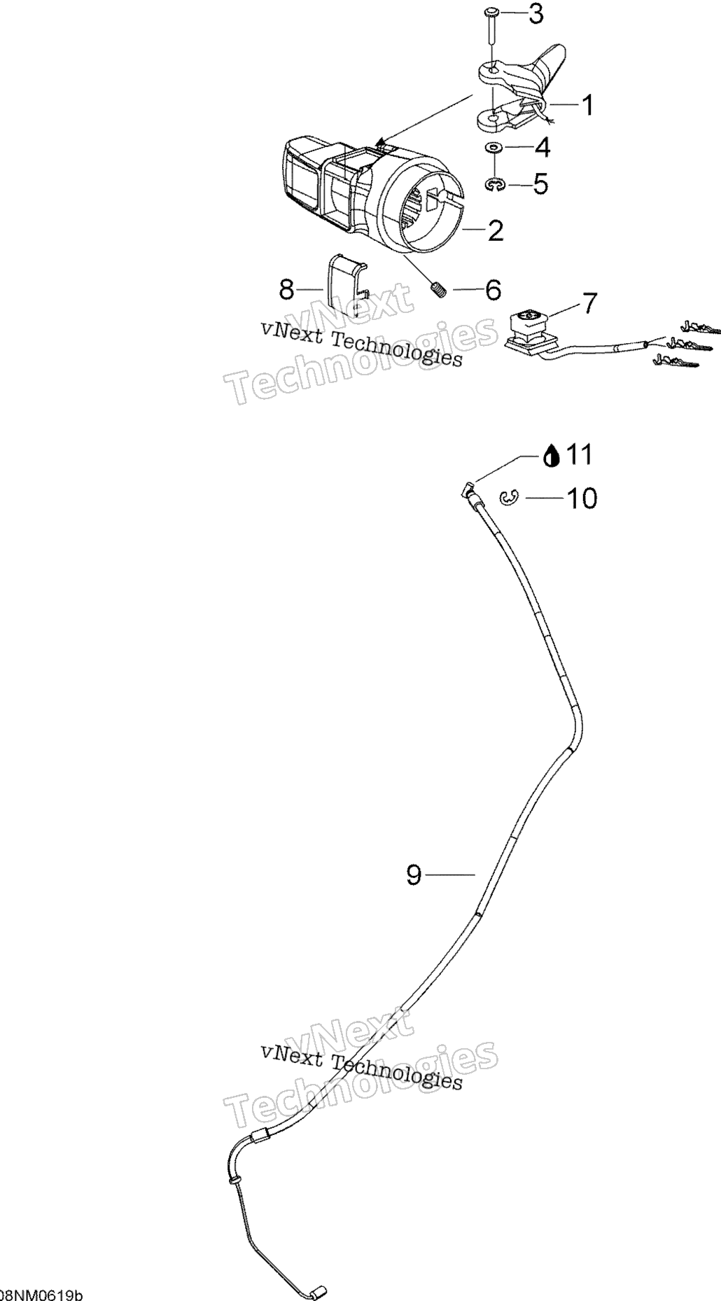 Дроссель Handle And Housing