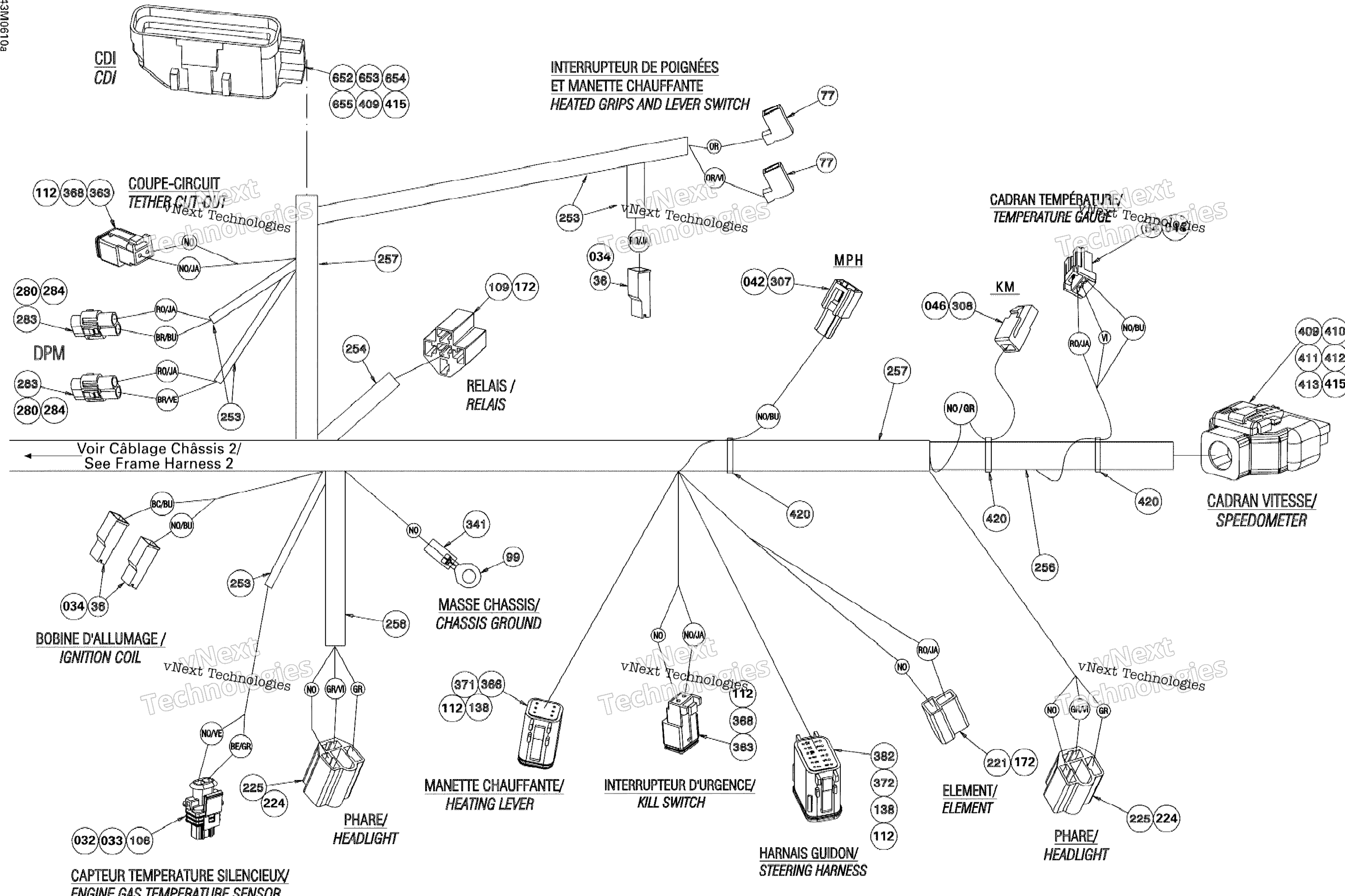 Электрооборудование Harness 1