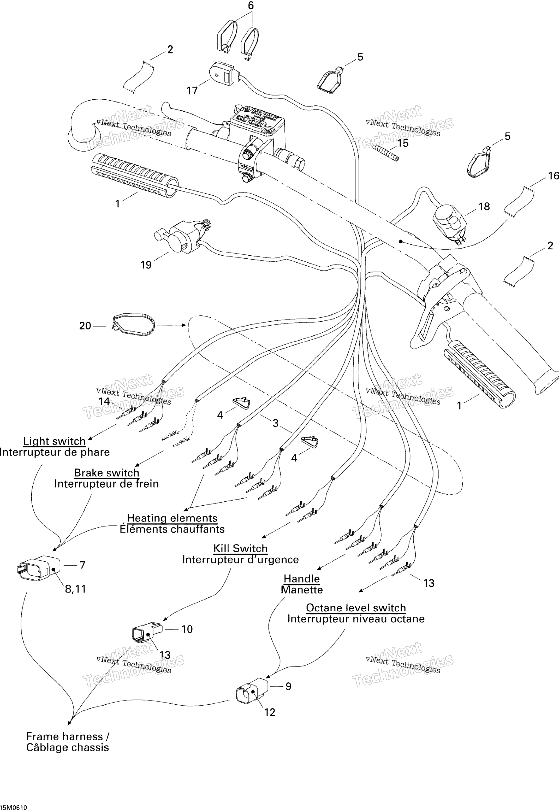 Рулевое управление Wiring Harness