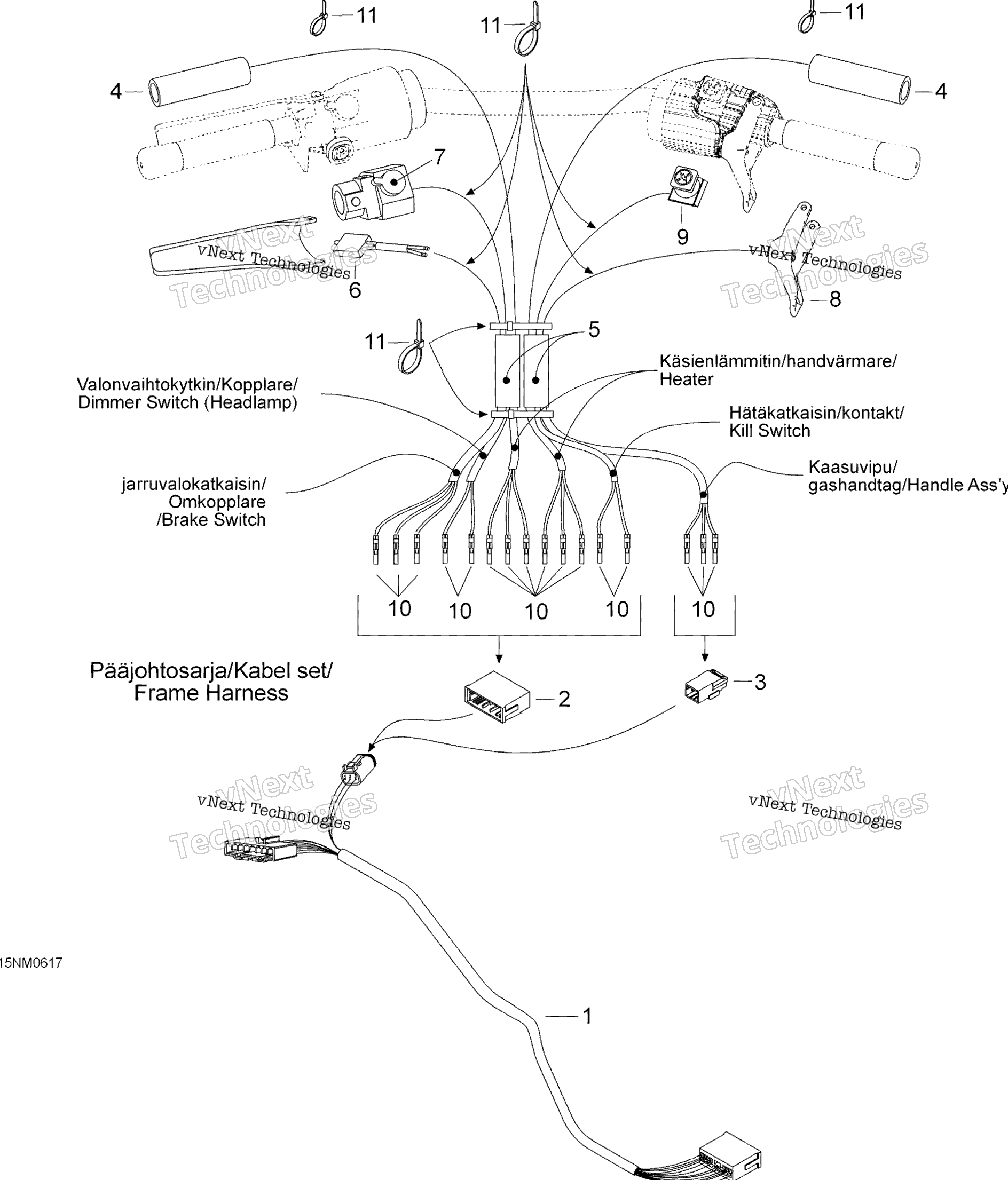 Рулевое управление Wiring Harness