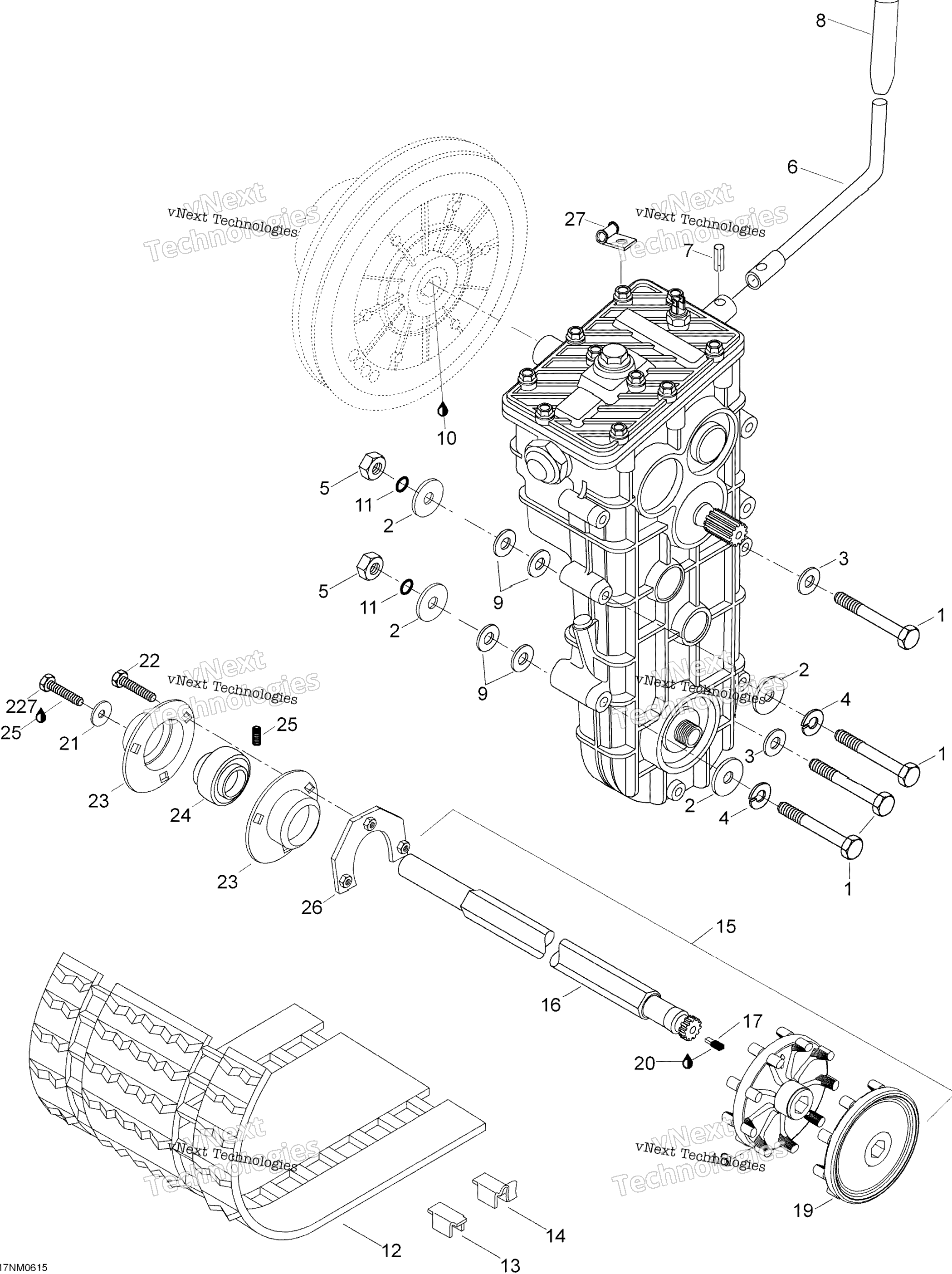 Привод System 550F Suv