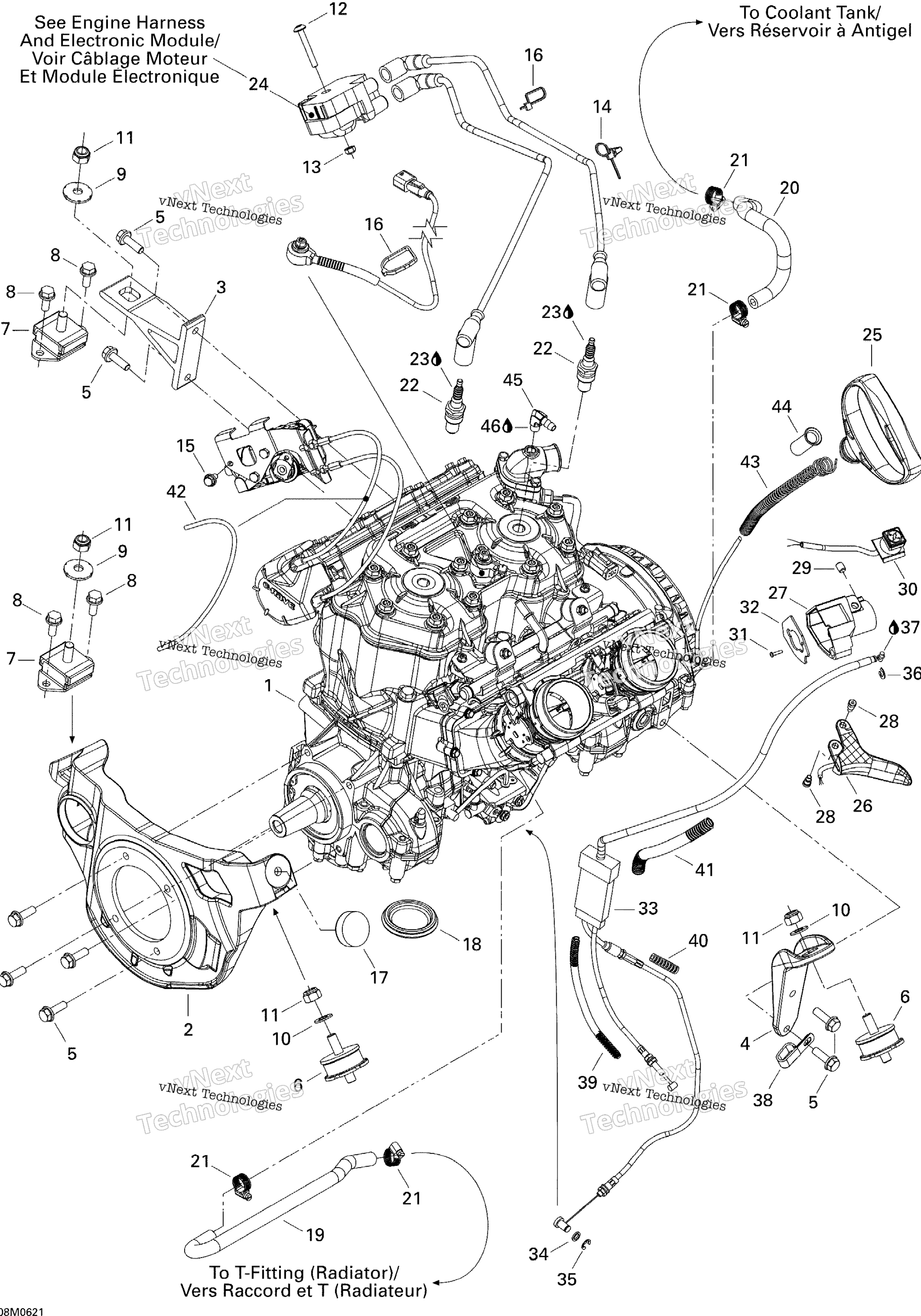 Двигатель And Engine Support