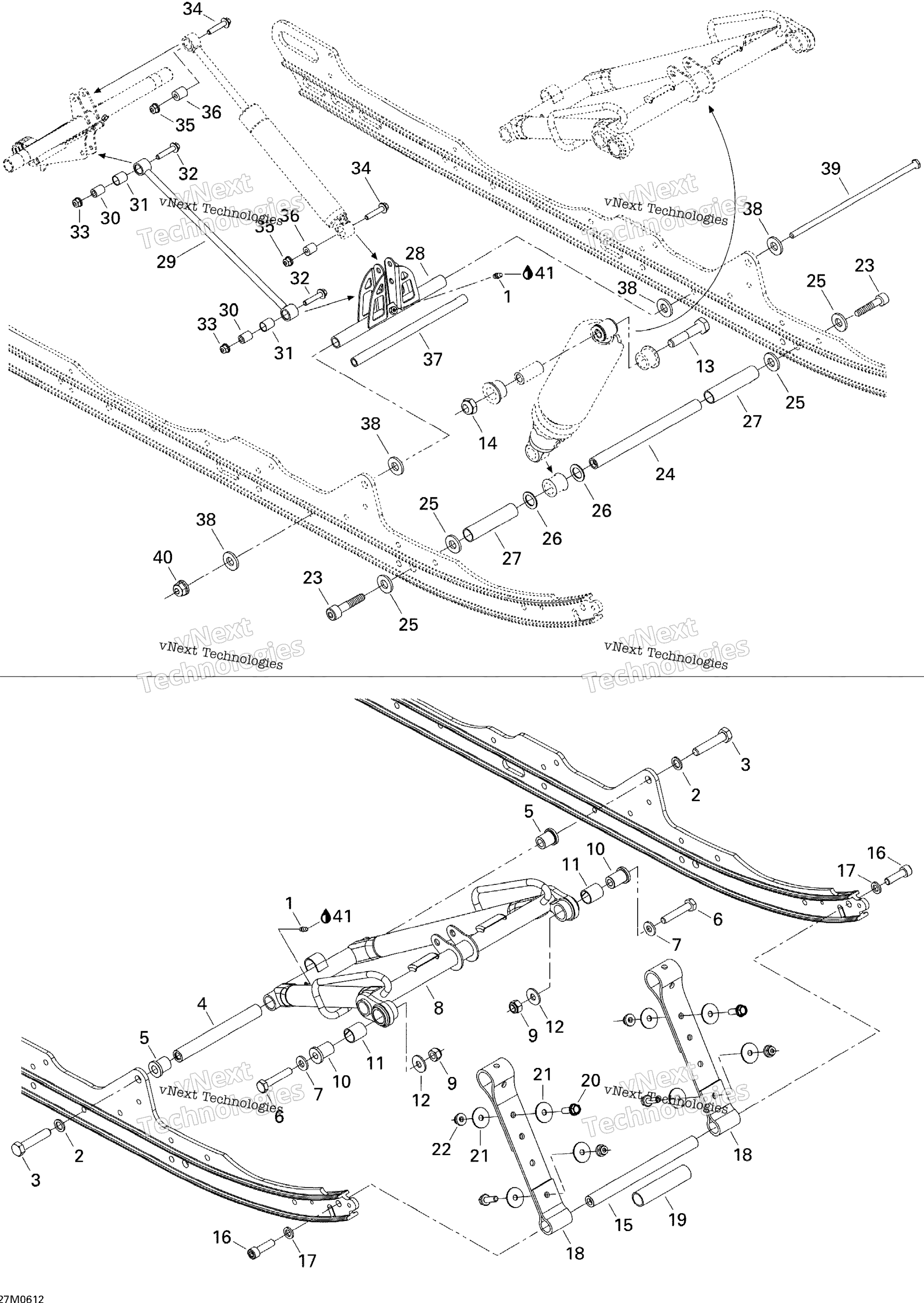 Передняя часть ARM