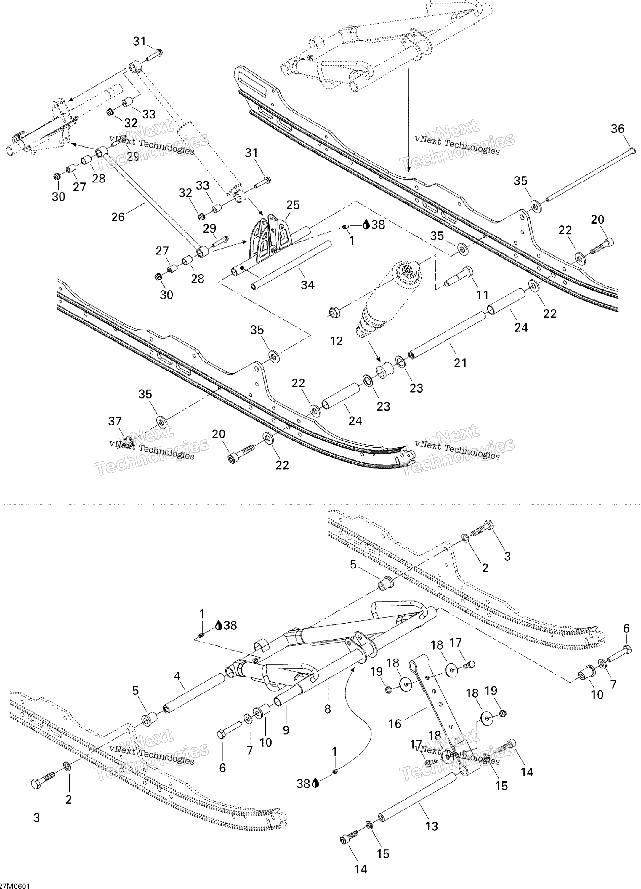 Передняя часть ARM