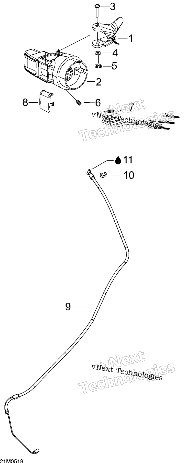 Дроссель Handle And Housing