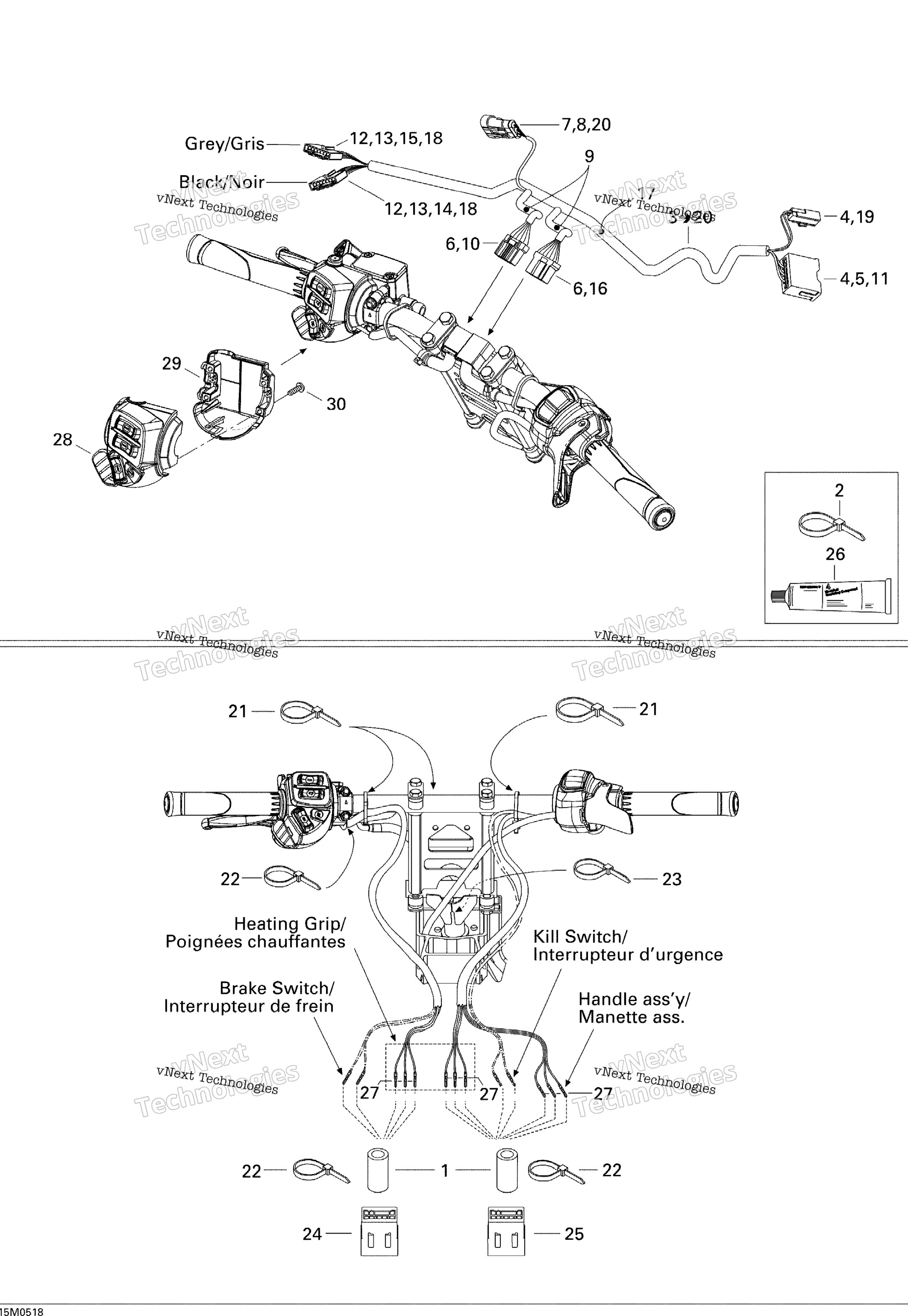 Рулевое управление Wiring Harness