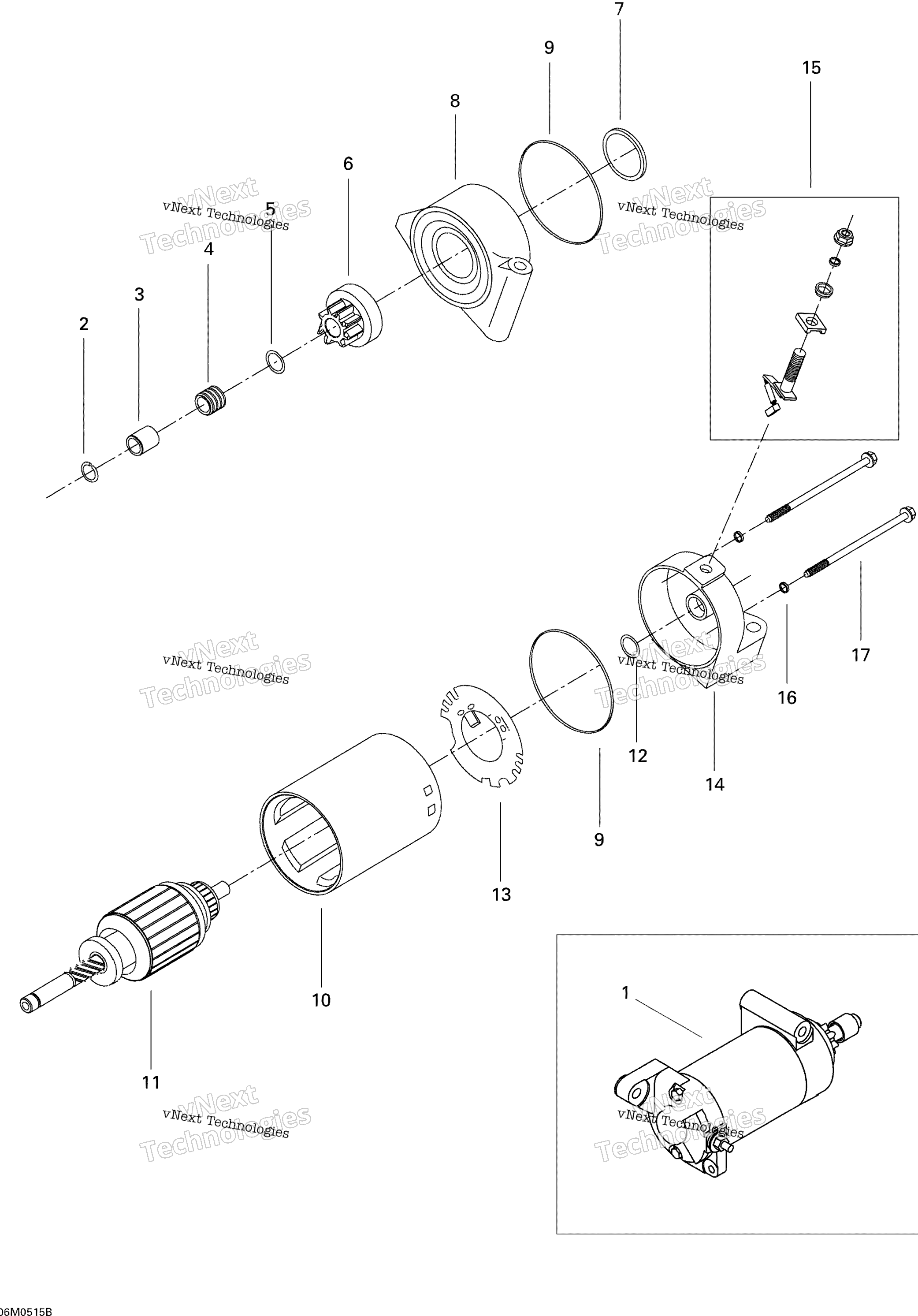 Электрооборудование Starter 600