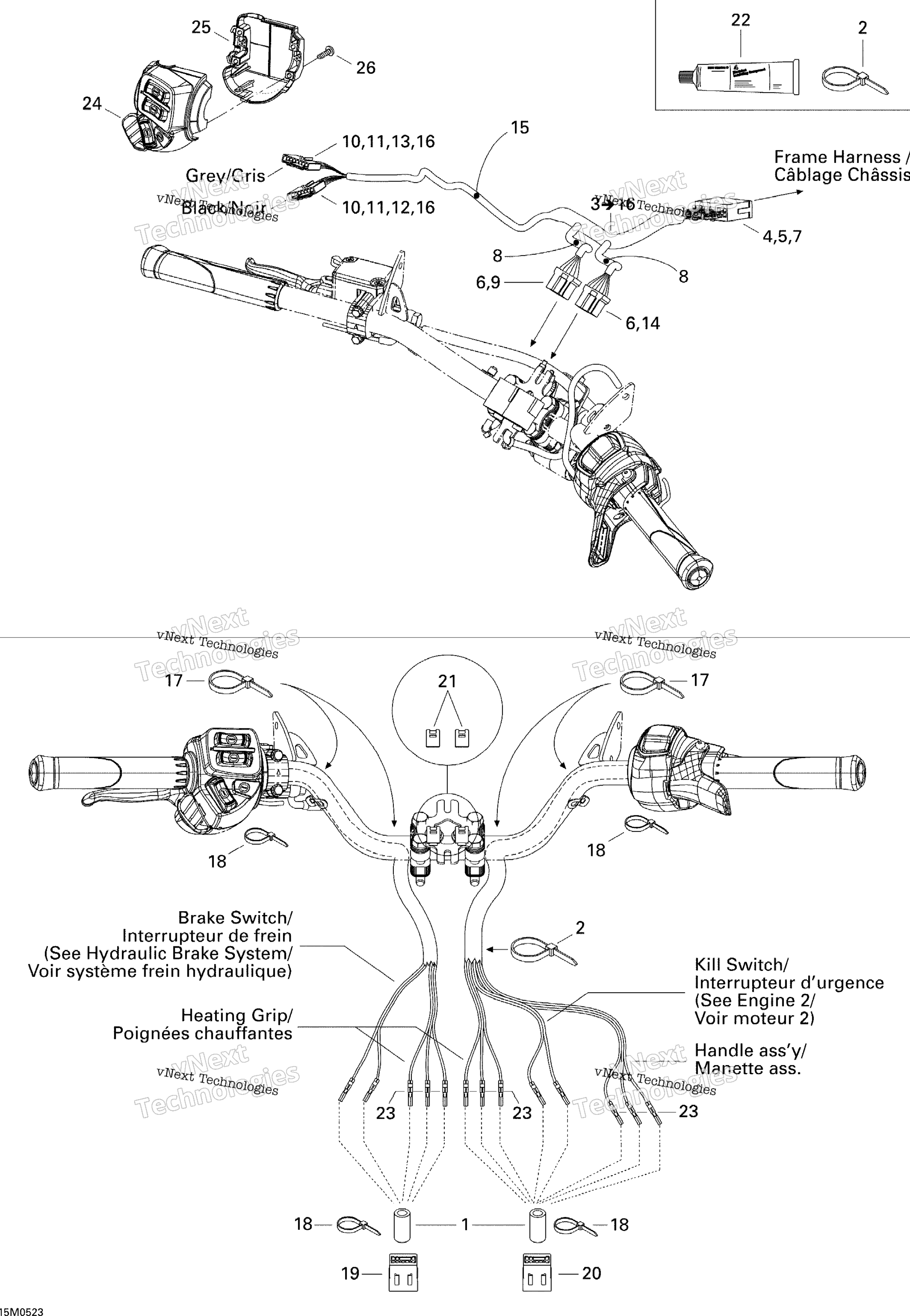 Рулевое управление Wiring Harness