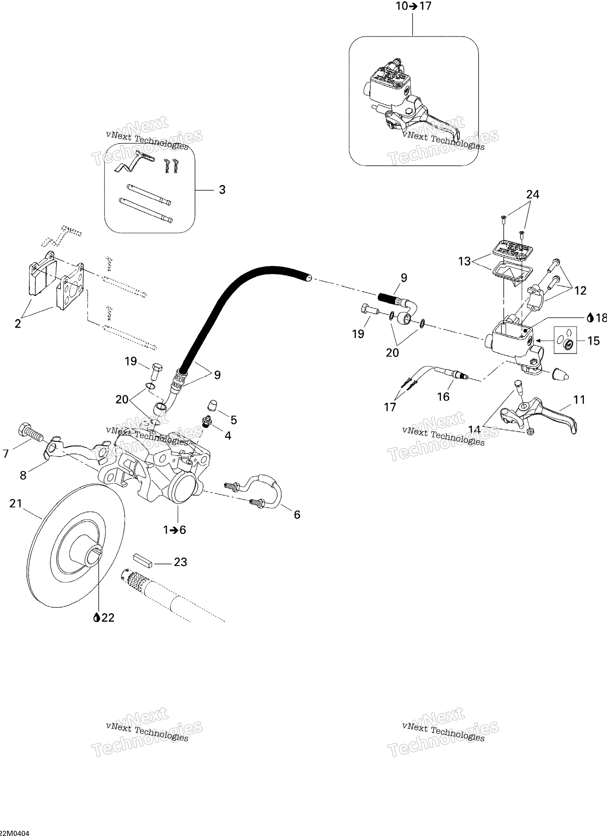 Hydraulic тормоз