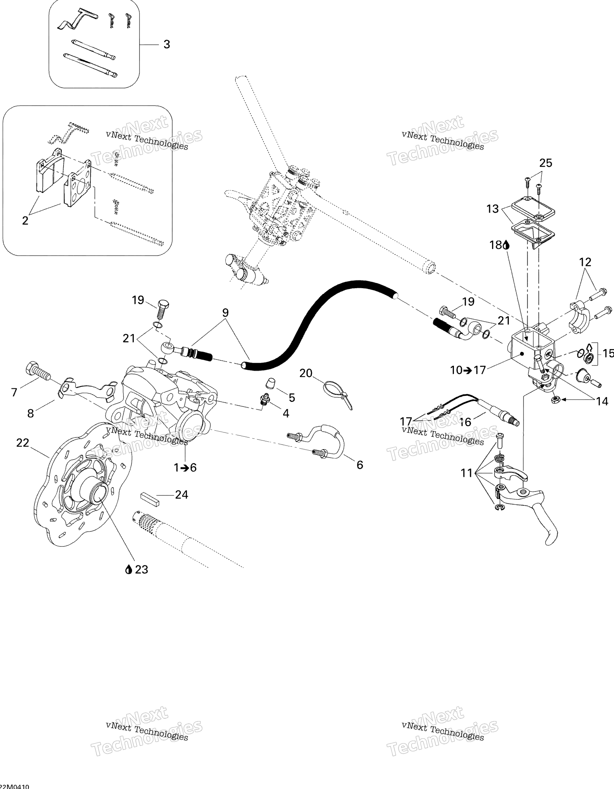 Hydraulic тормоз