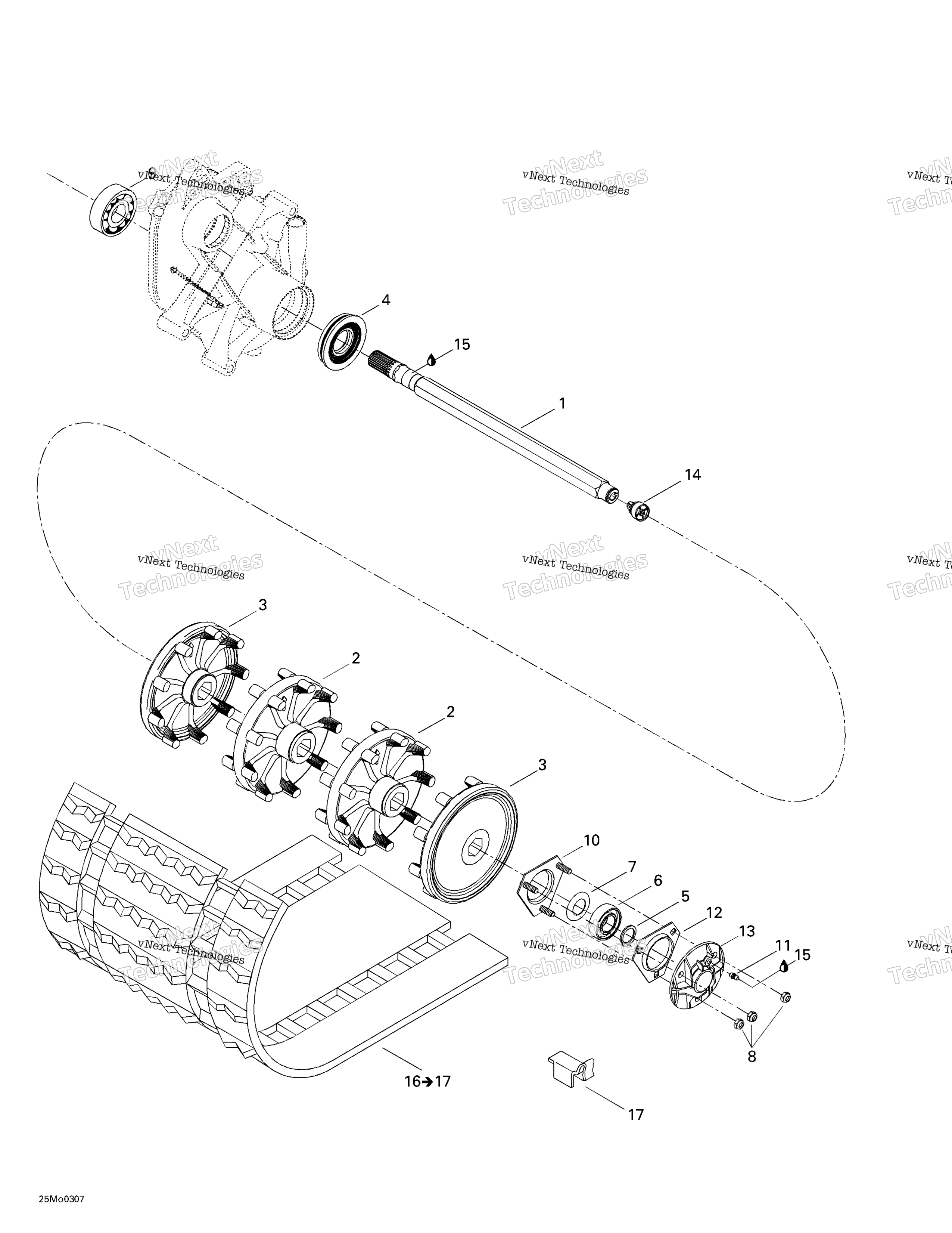 Привод Axle And Track