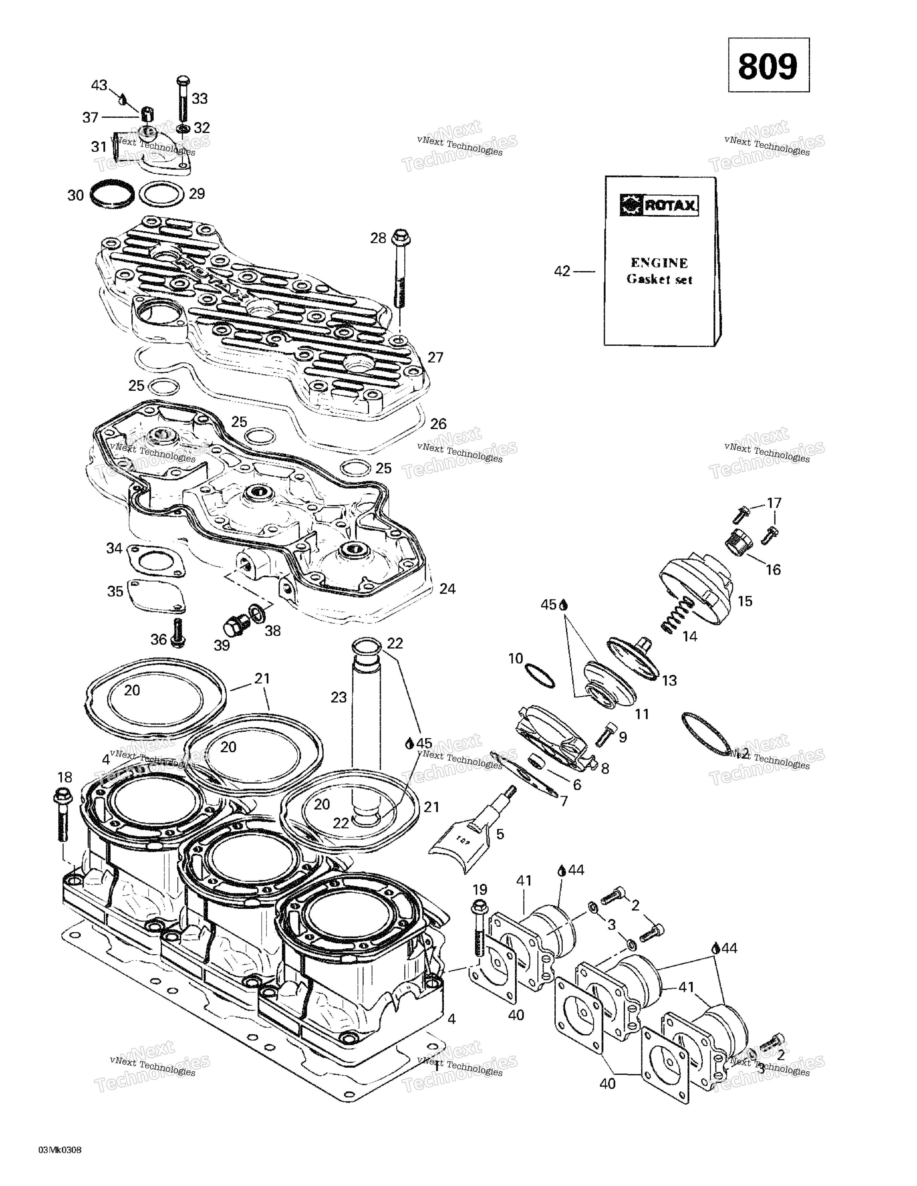 Cylinder, выхлоп коллектор