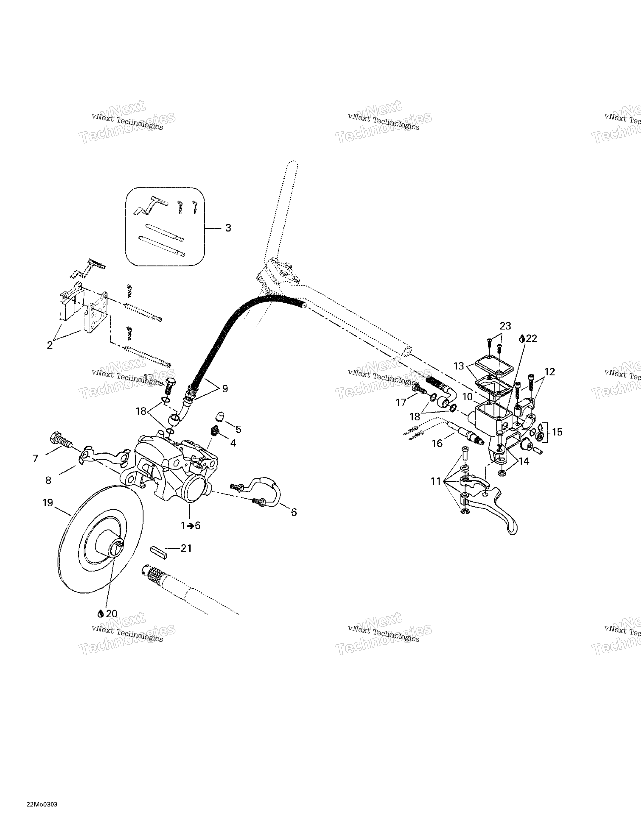 Hydraulic тормоз