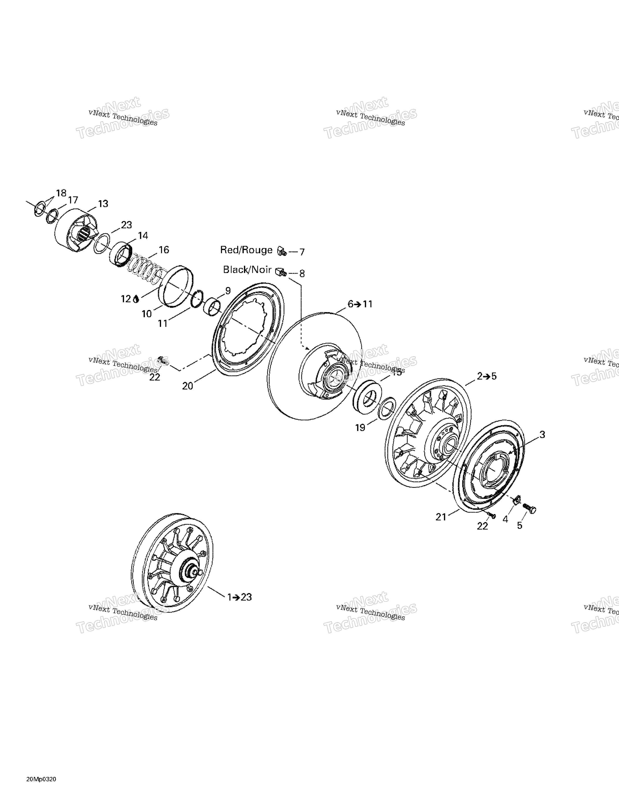 Ведомый Pulley