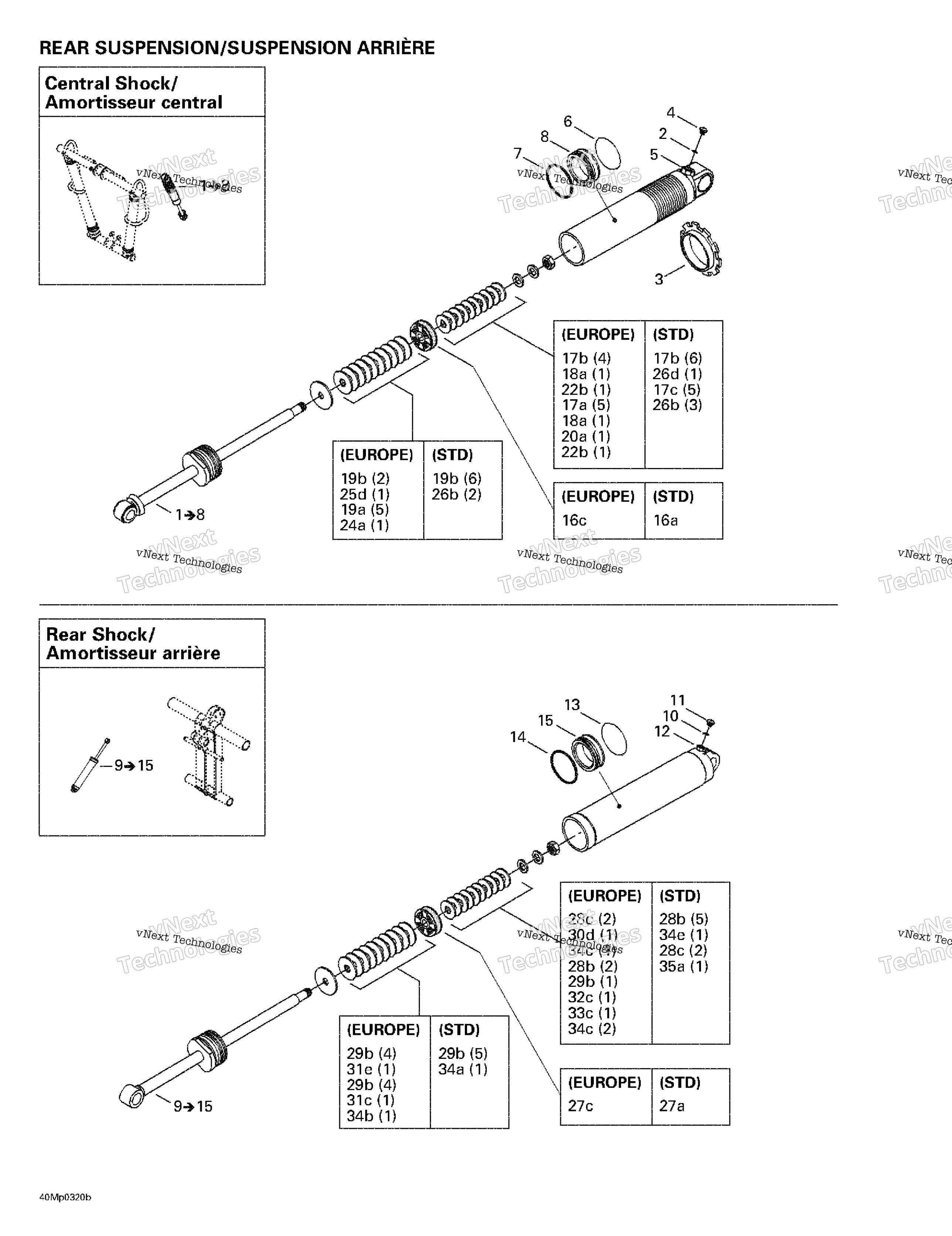Передняя часть Take Apart Shocks 2