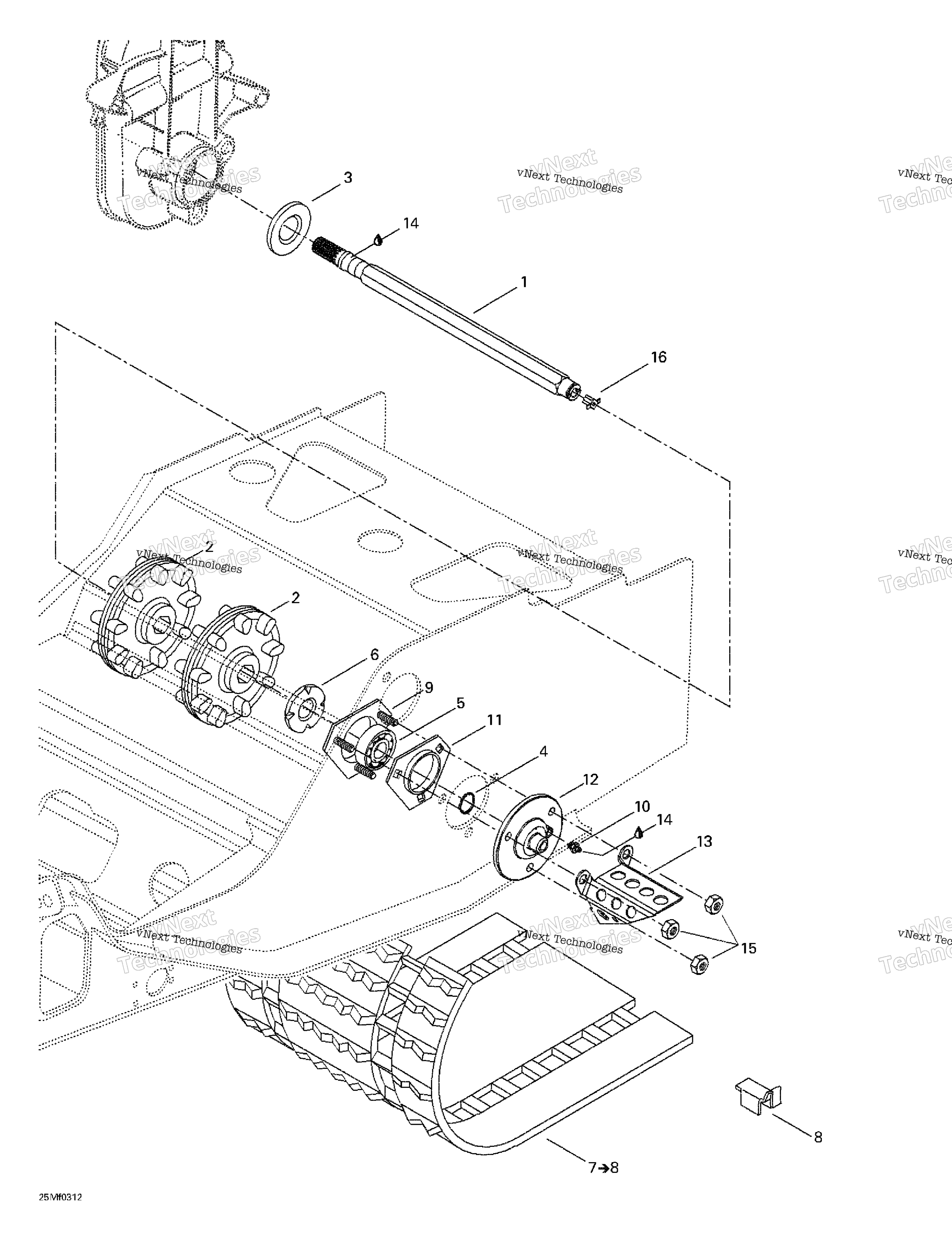 Привод Axle And Track