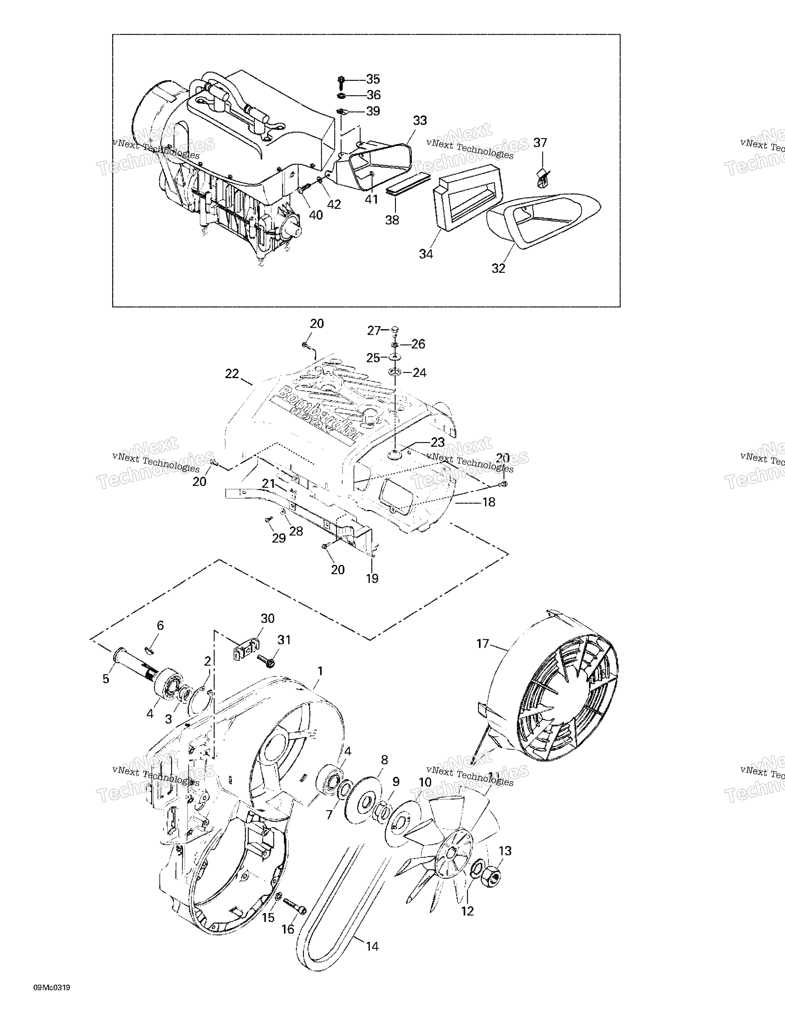 Система охлаждения System And Fan