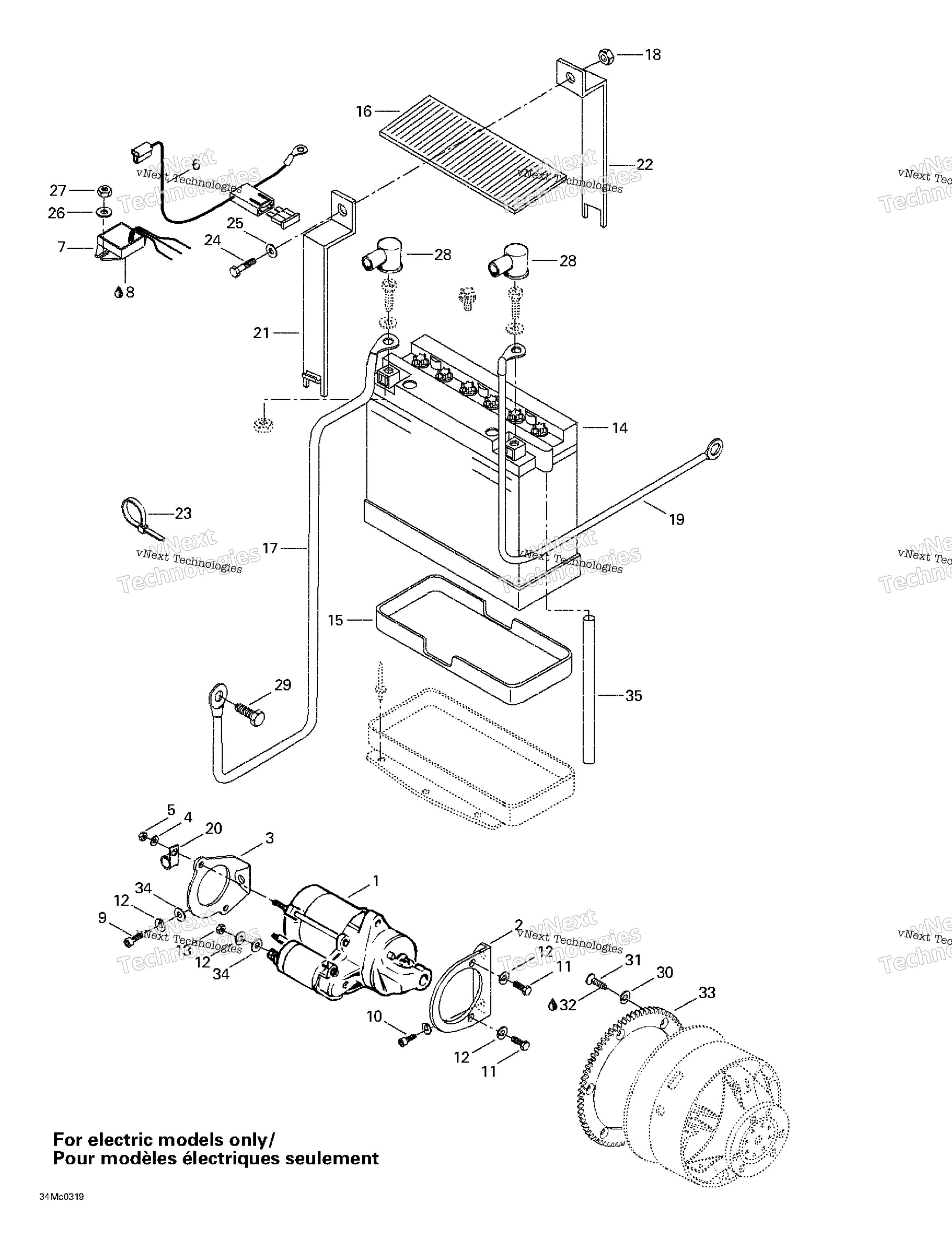 Аккумулятор And Accesories (For Electric Models Only)