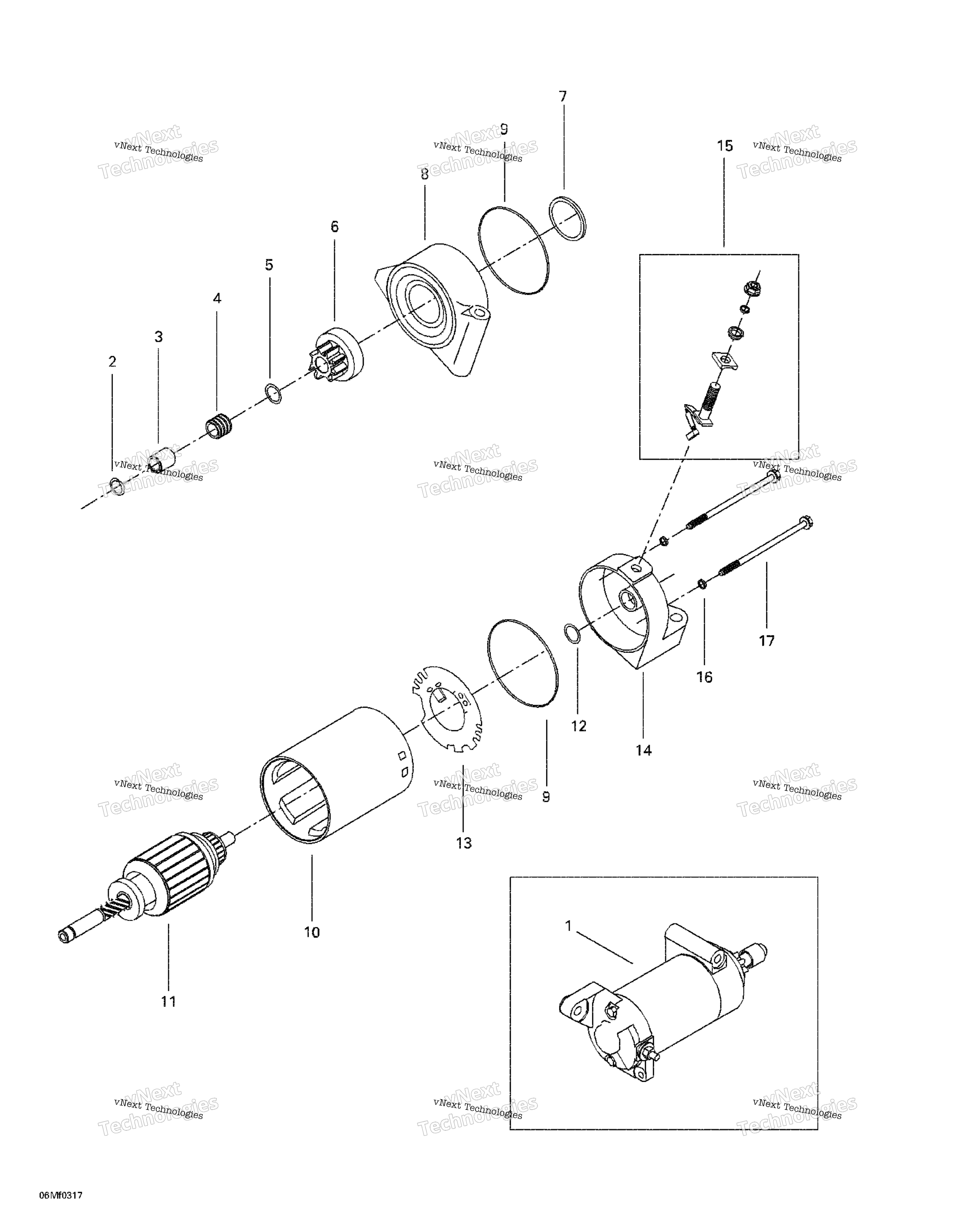 Электрооборудование Starter