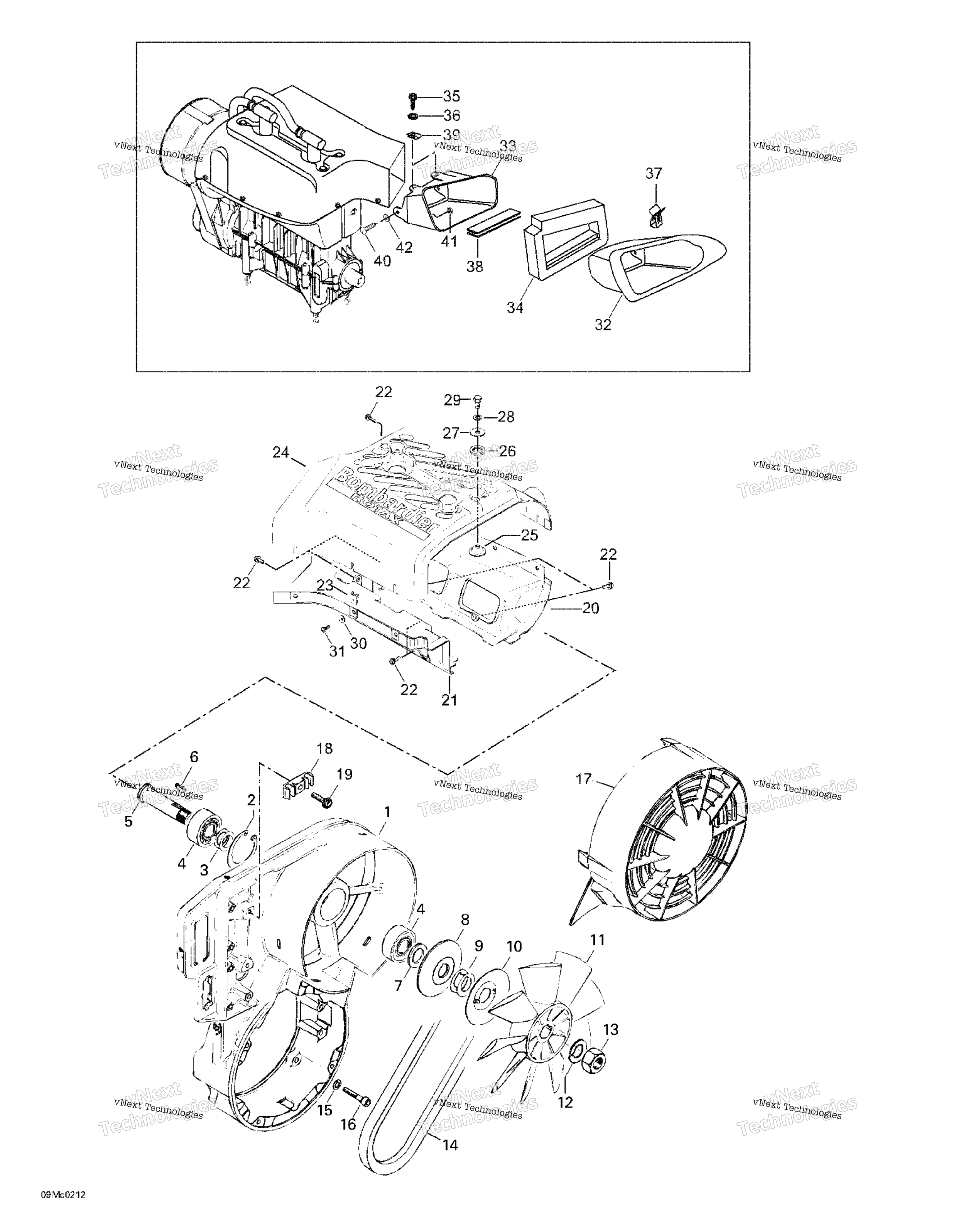Система охлаждения System And Fan