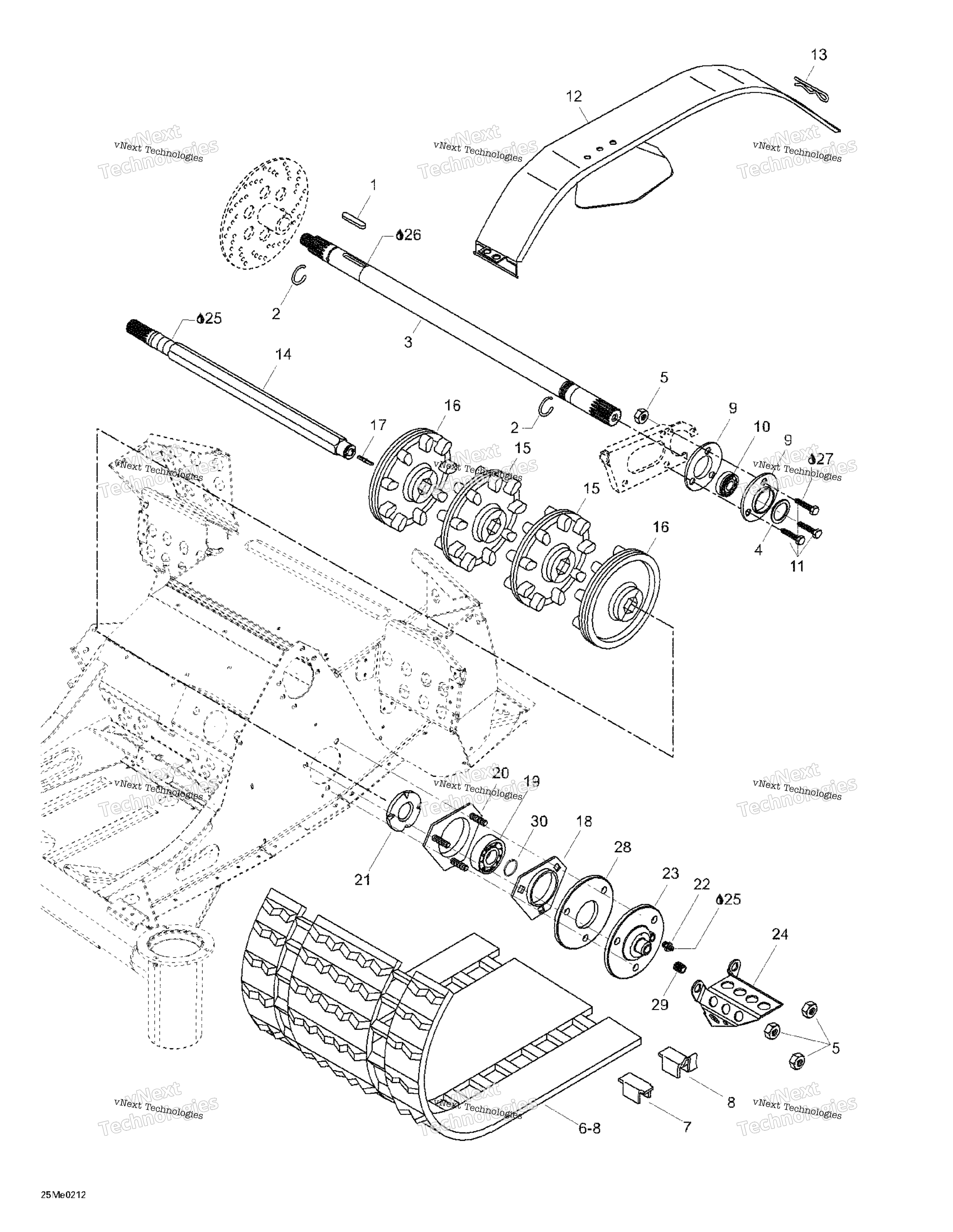 Привод Axle And Track