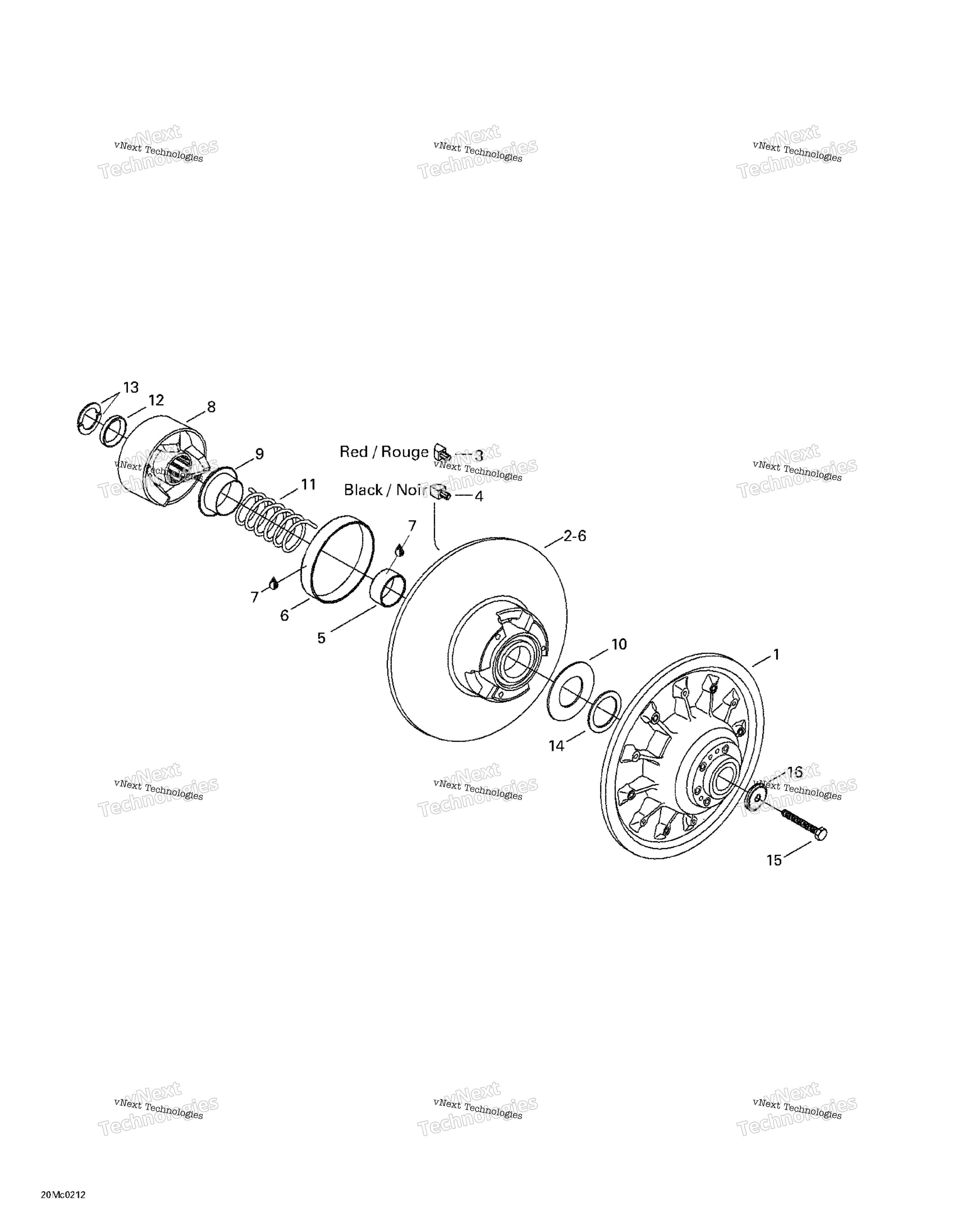 Ведомый Pulley