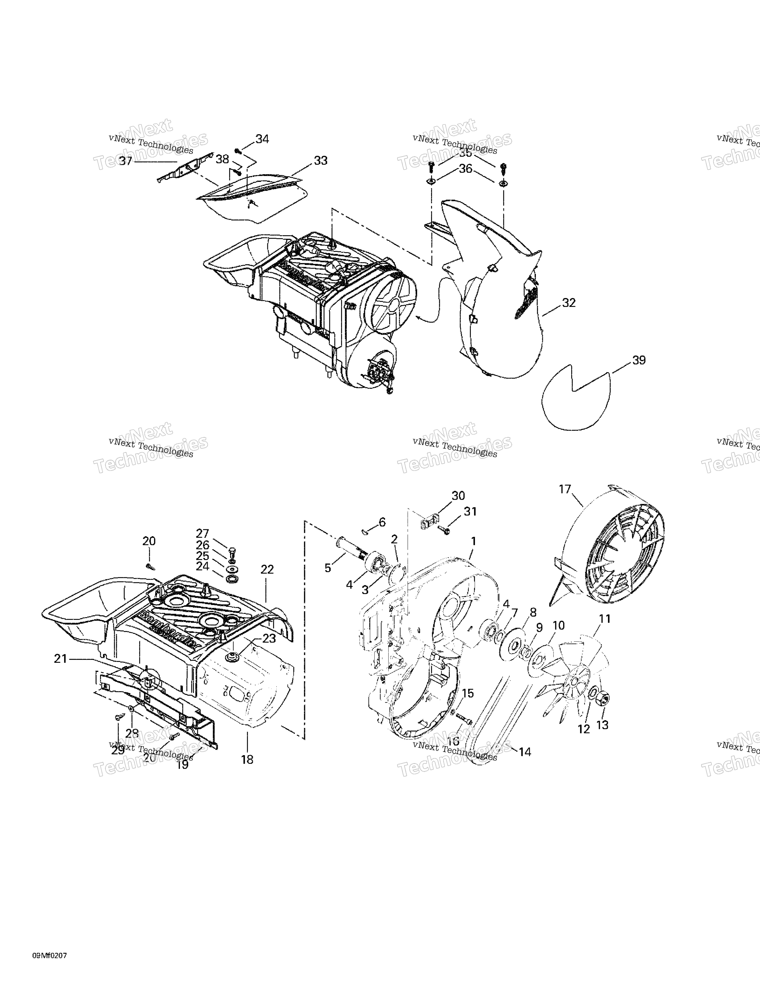 Система охлаждения System And Fan
