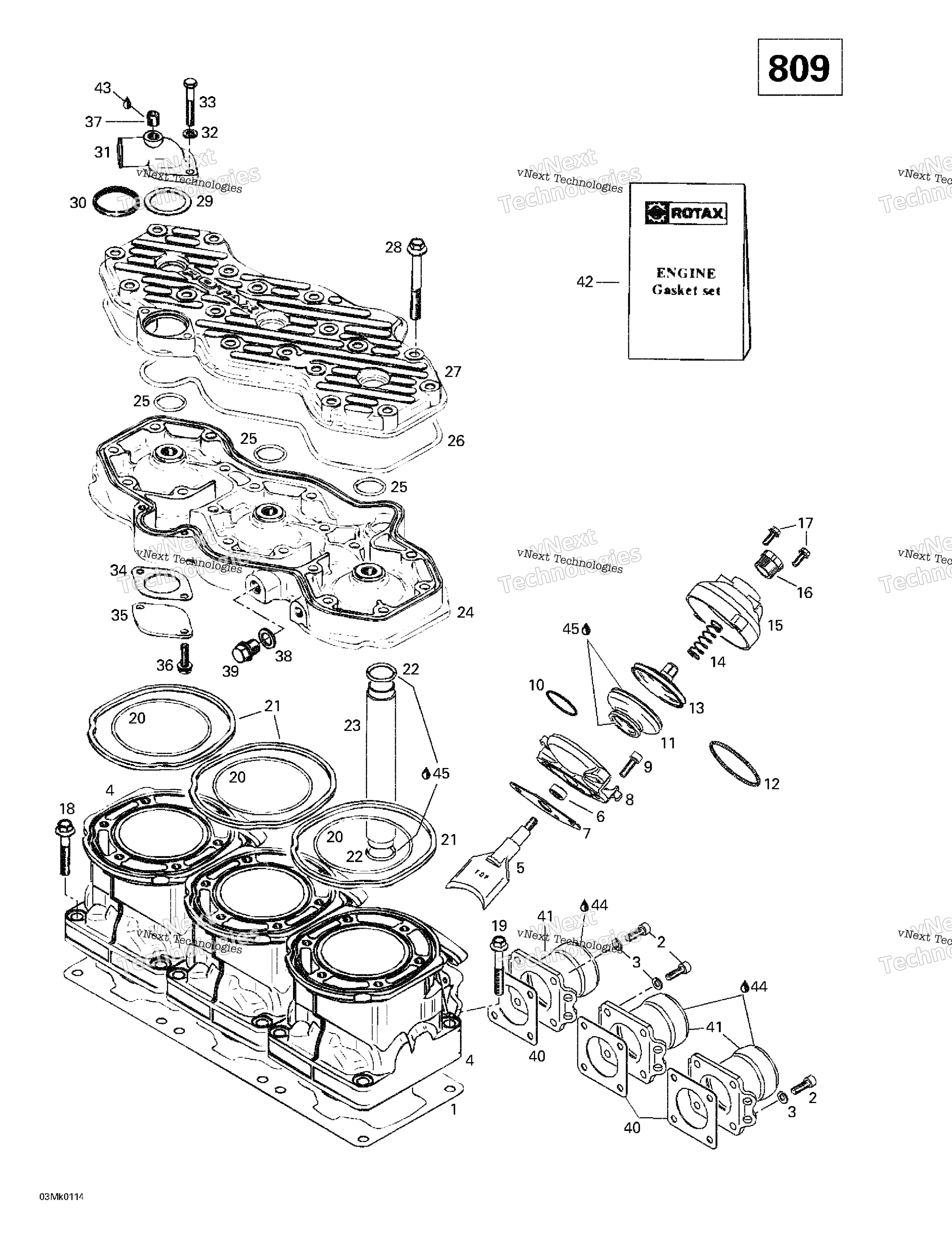 Cylinder, выхлоп коллектор
