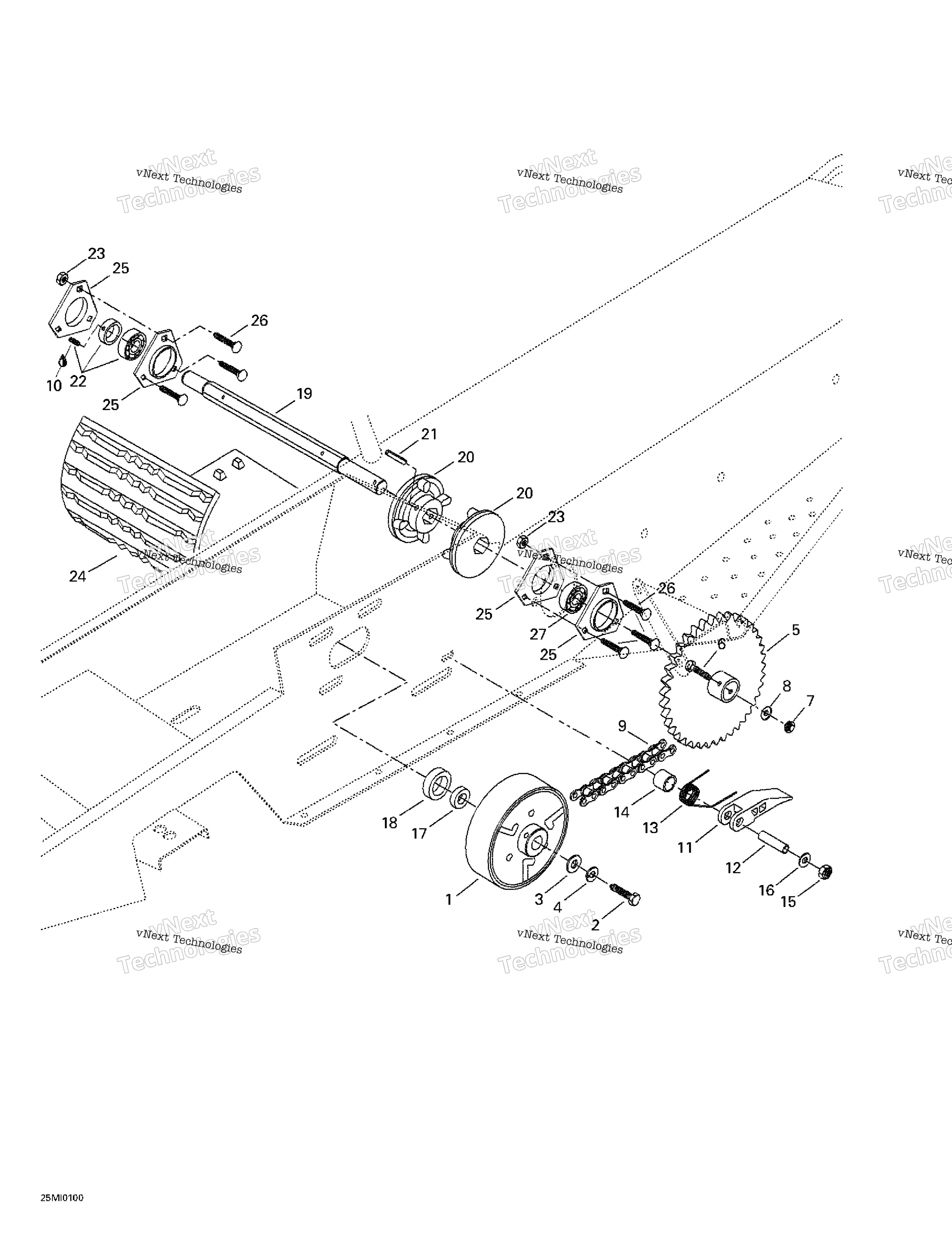 Привод Axle And Track