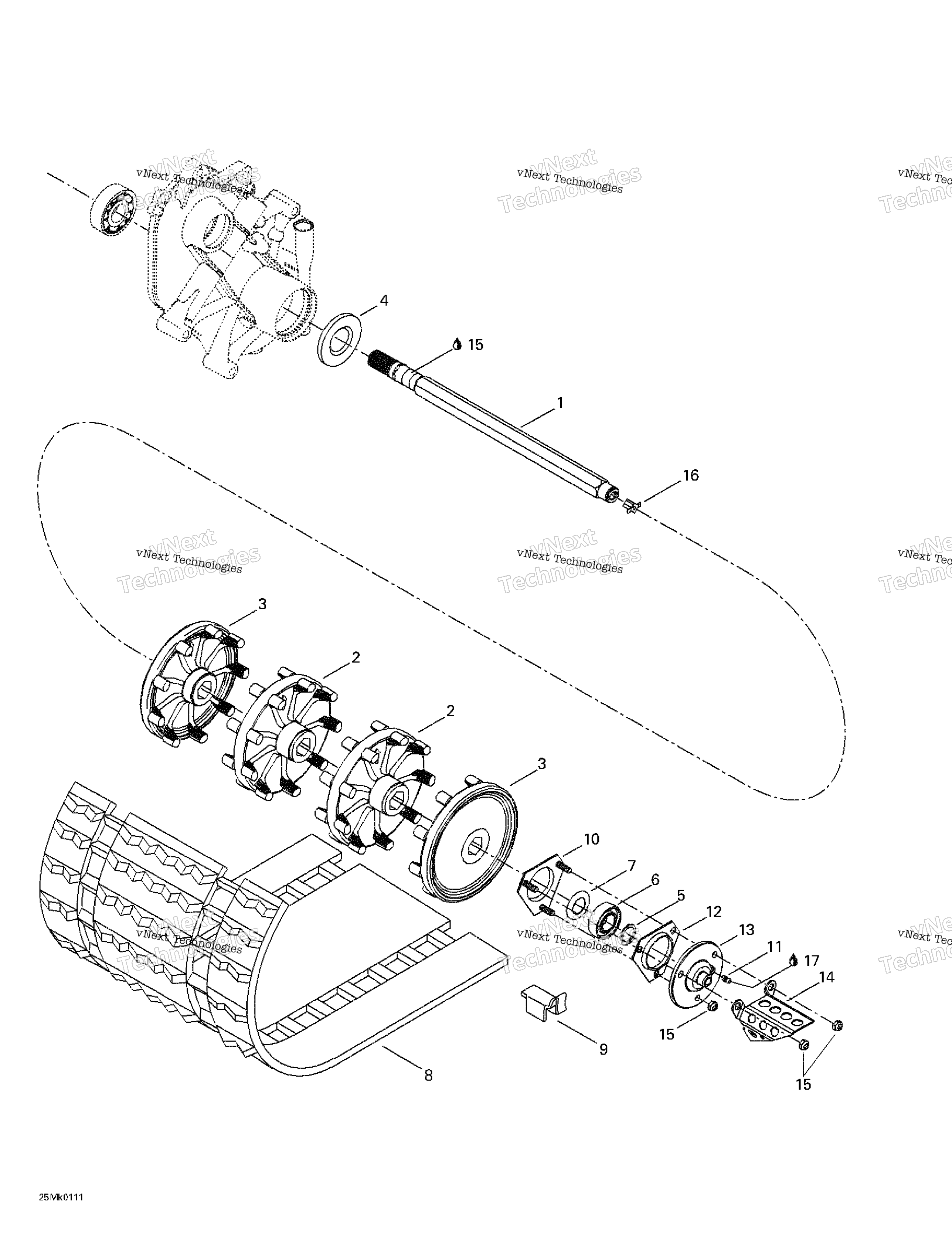 Привод Axle And Track