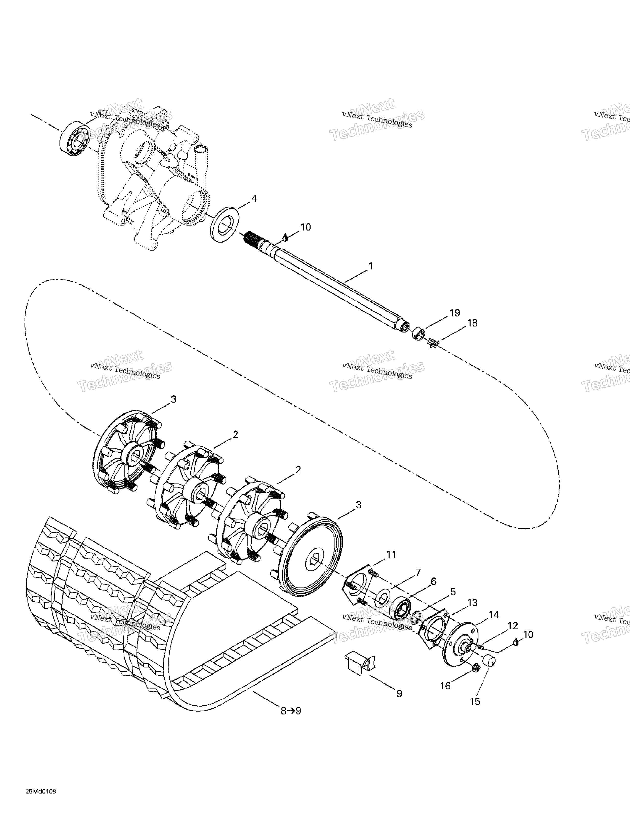 Привод Axle And Track