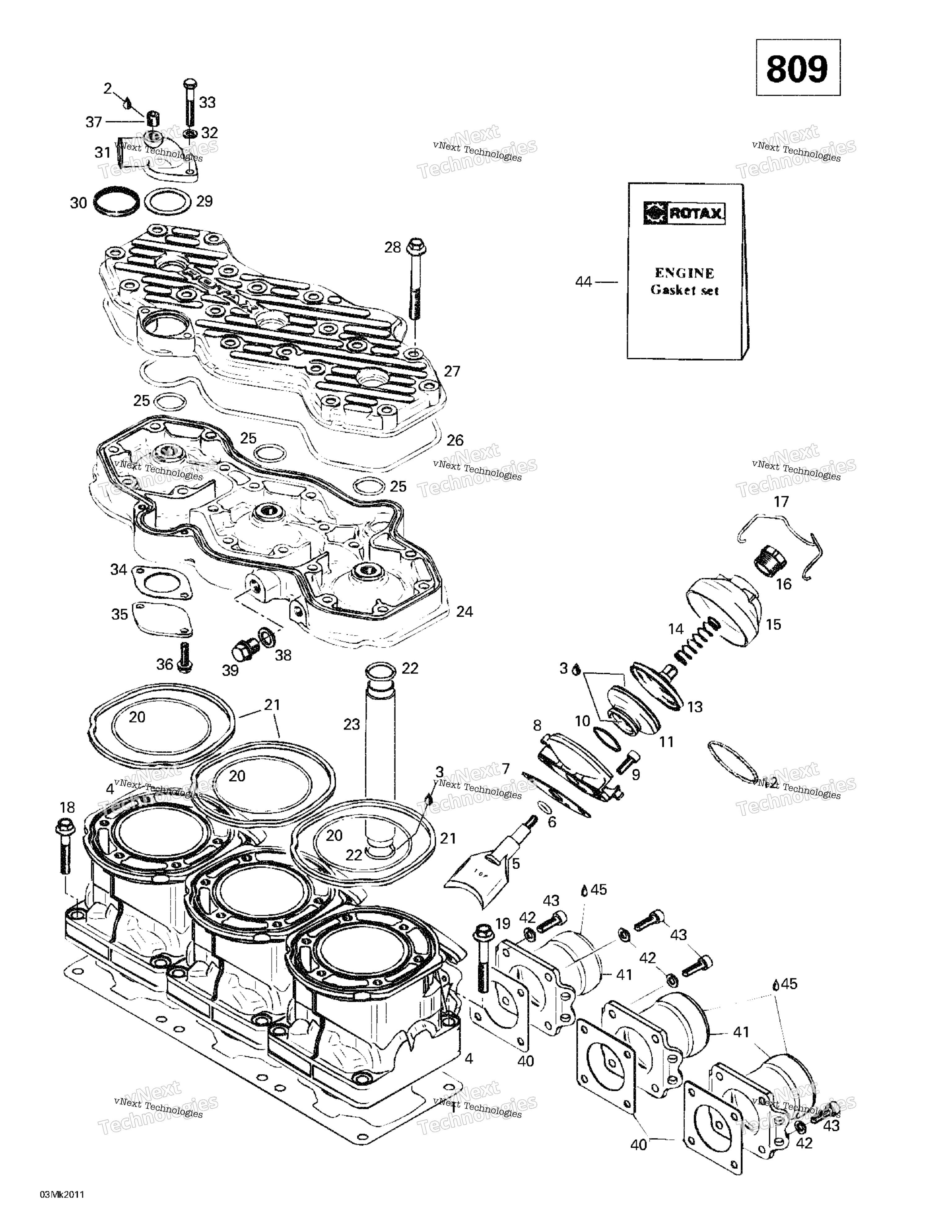 Cylinder, выхлоп коллектор
