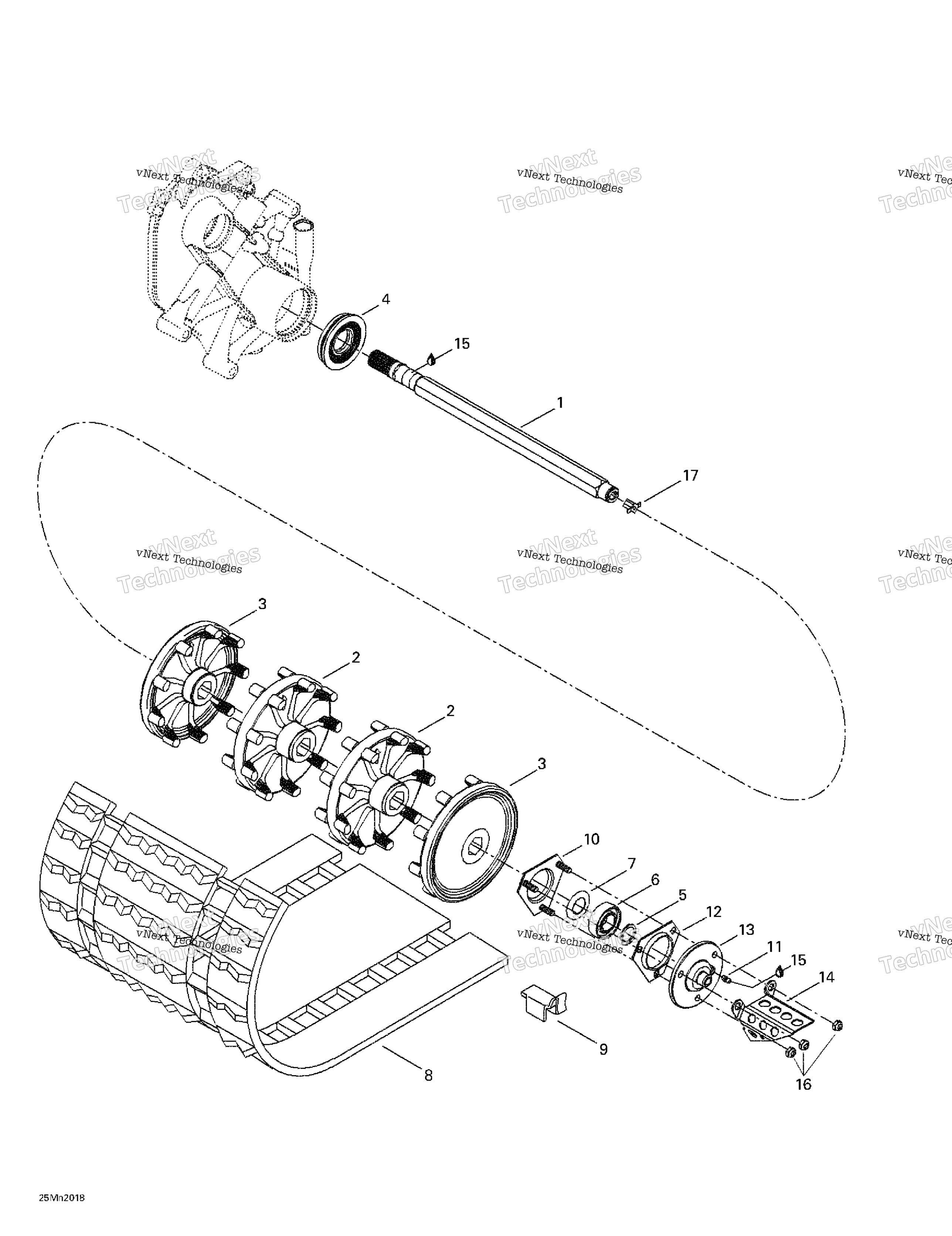 Привод Axle And Track