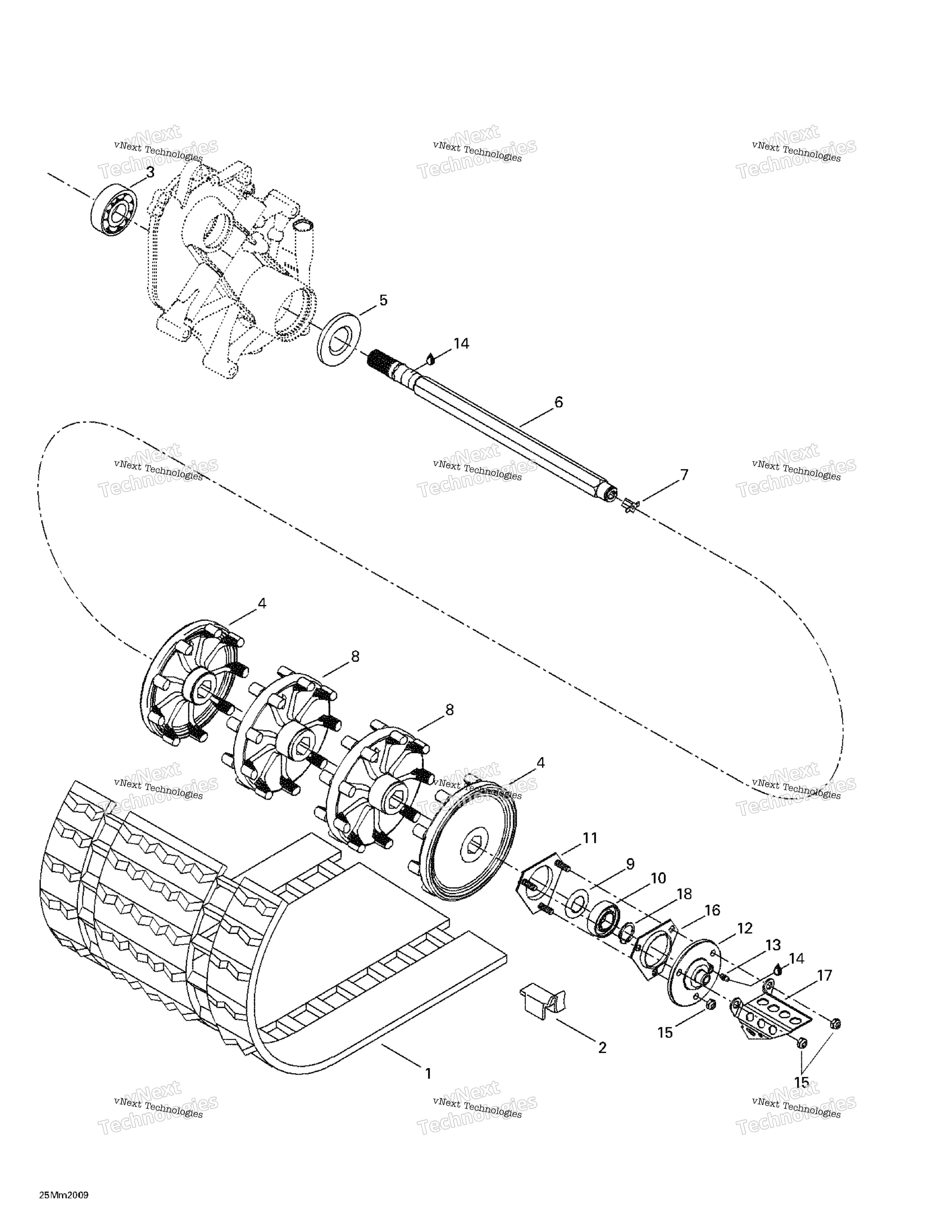 Привод Axle And Track
