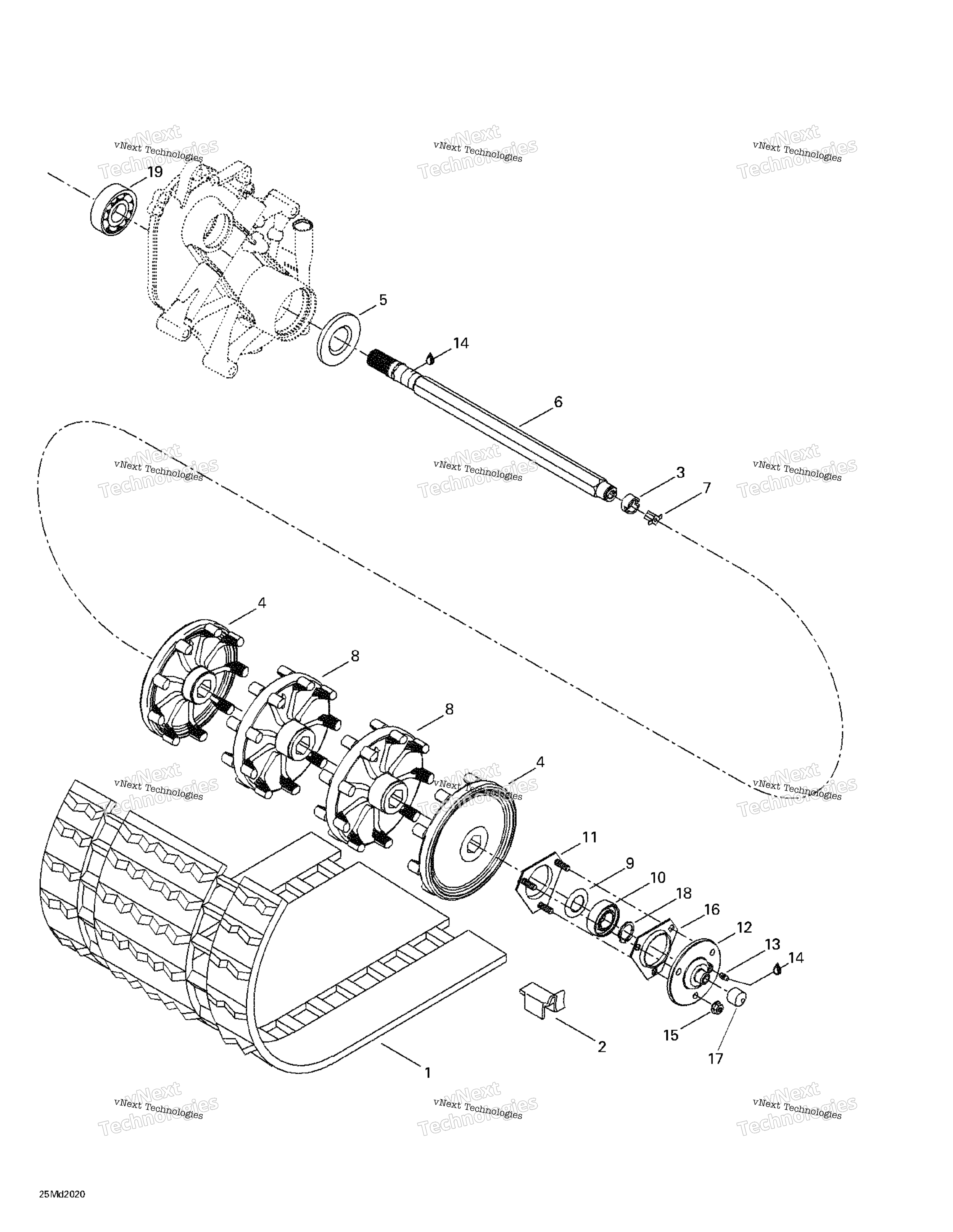 Привод Axle And Track