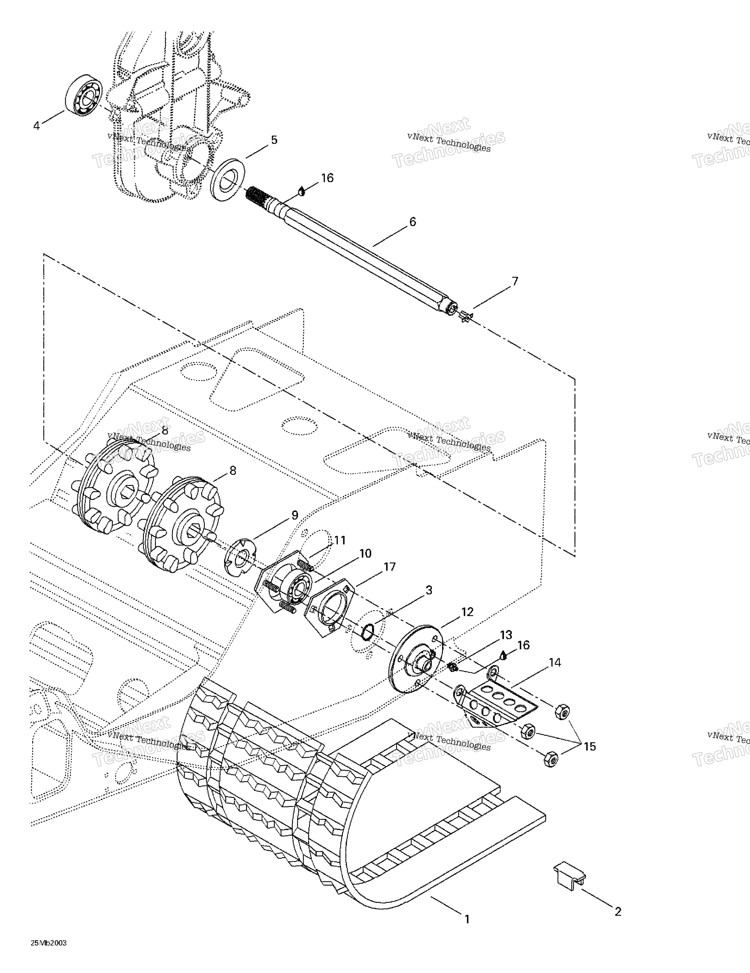 Привод Axle And Track