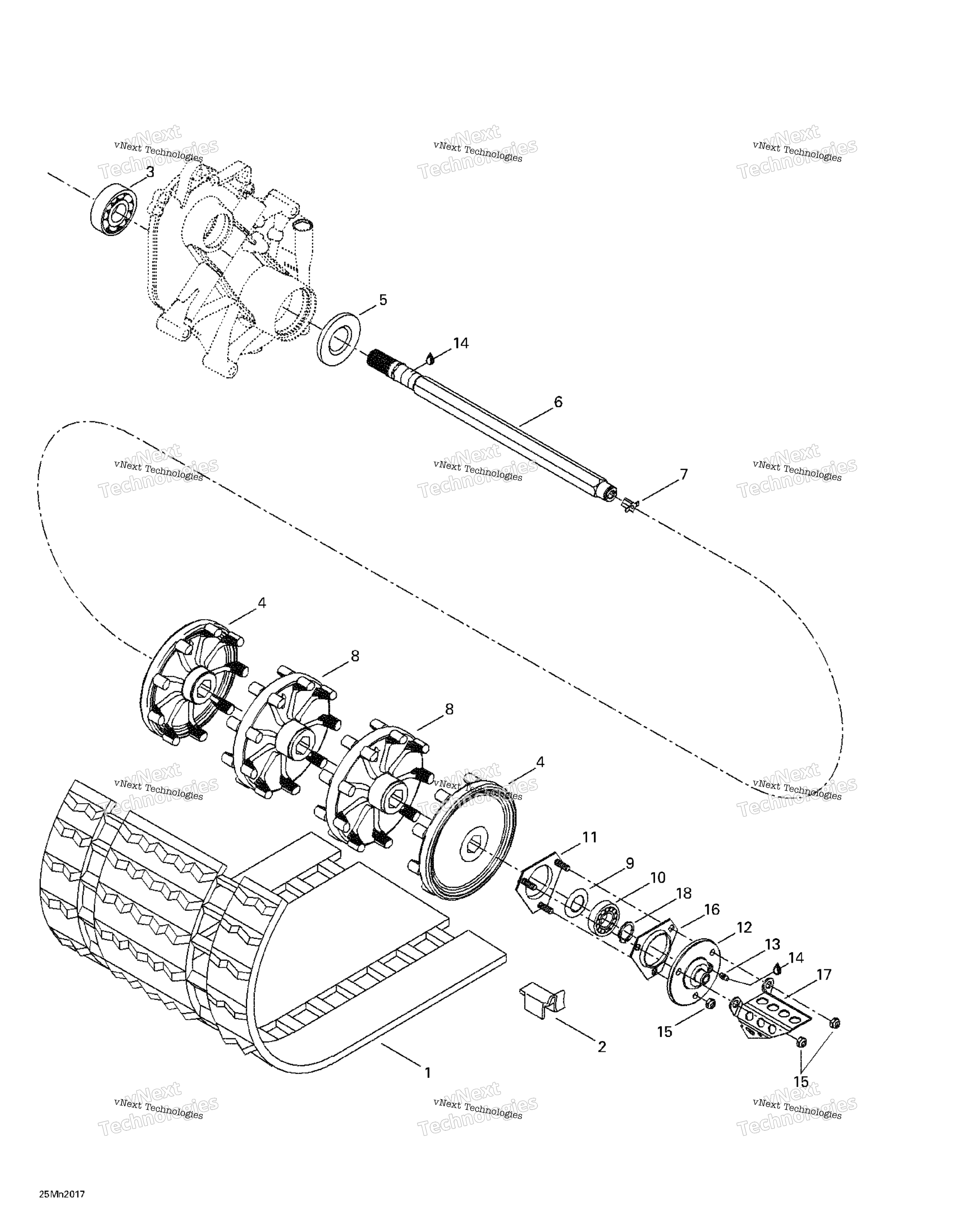 Привод Axle And Track
