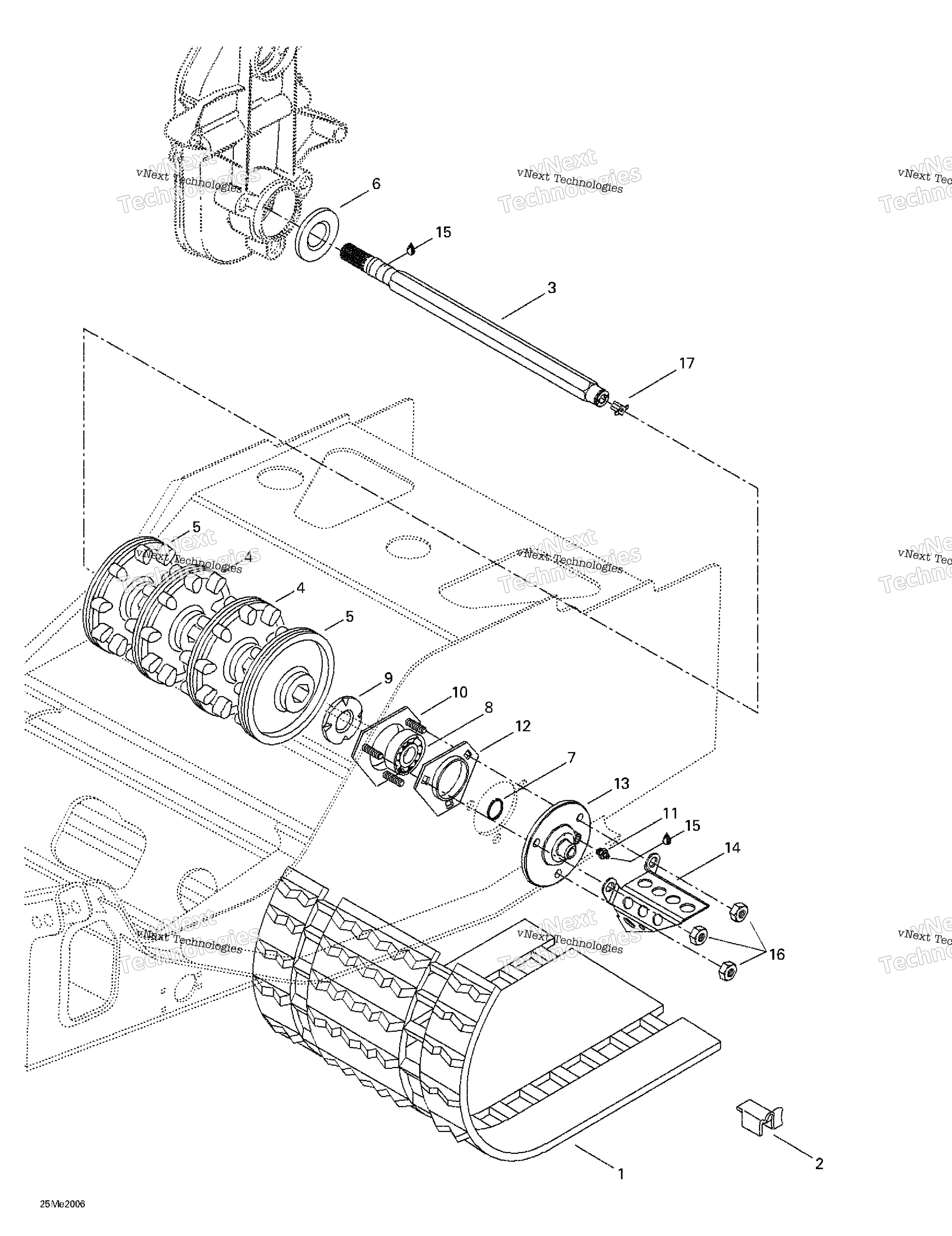 Привод Axle And Track