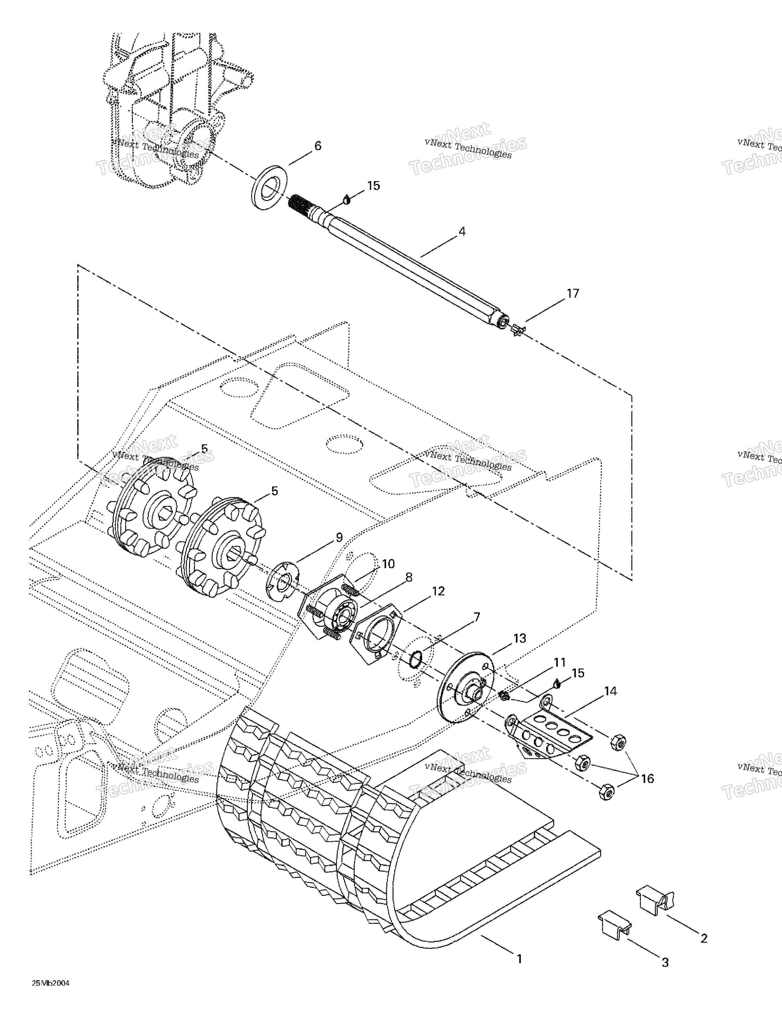 Привод Axle And Track