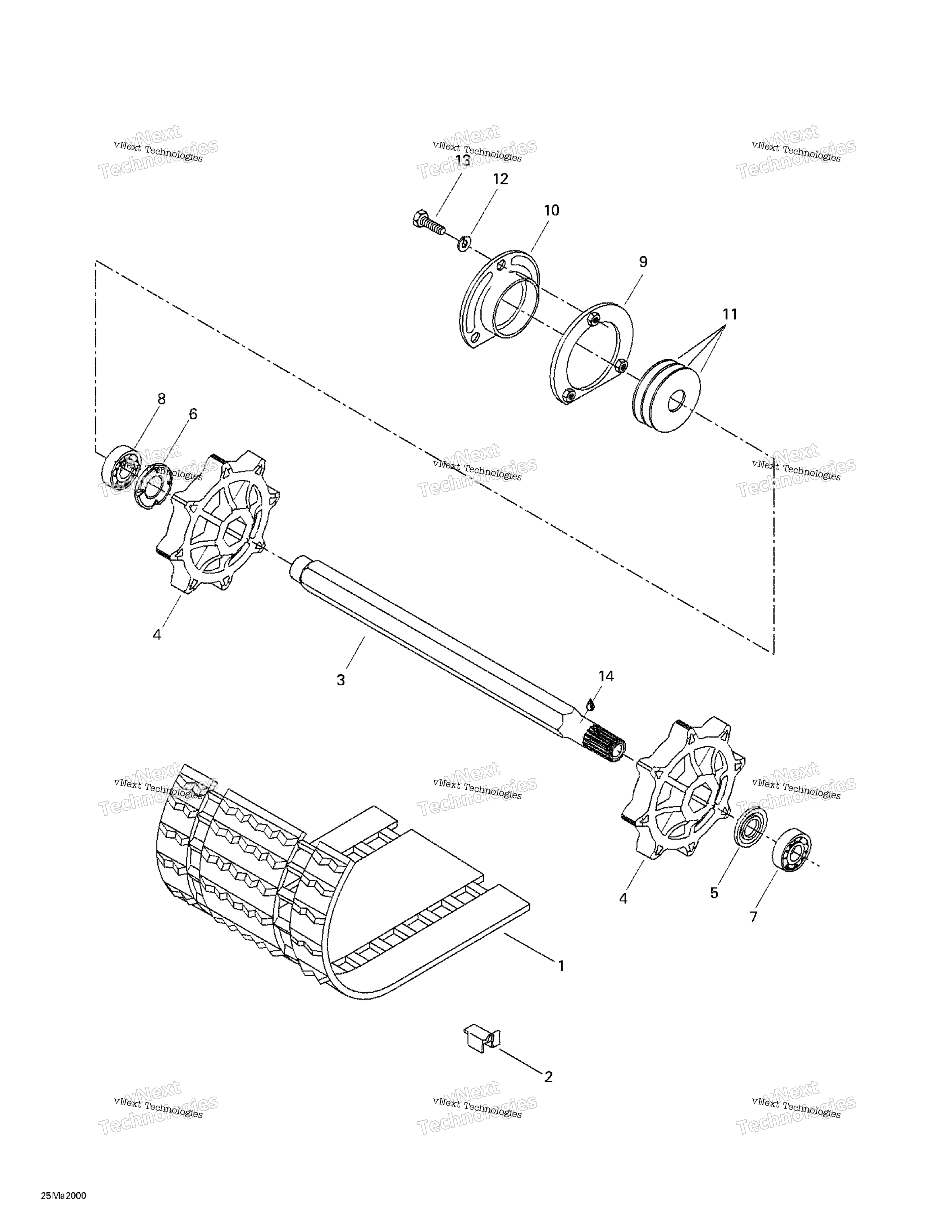 Привод Axle And Track